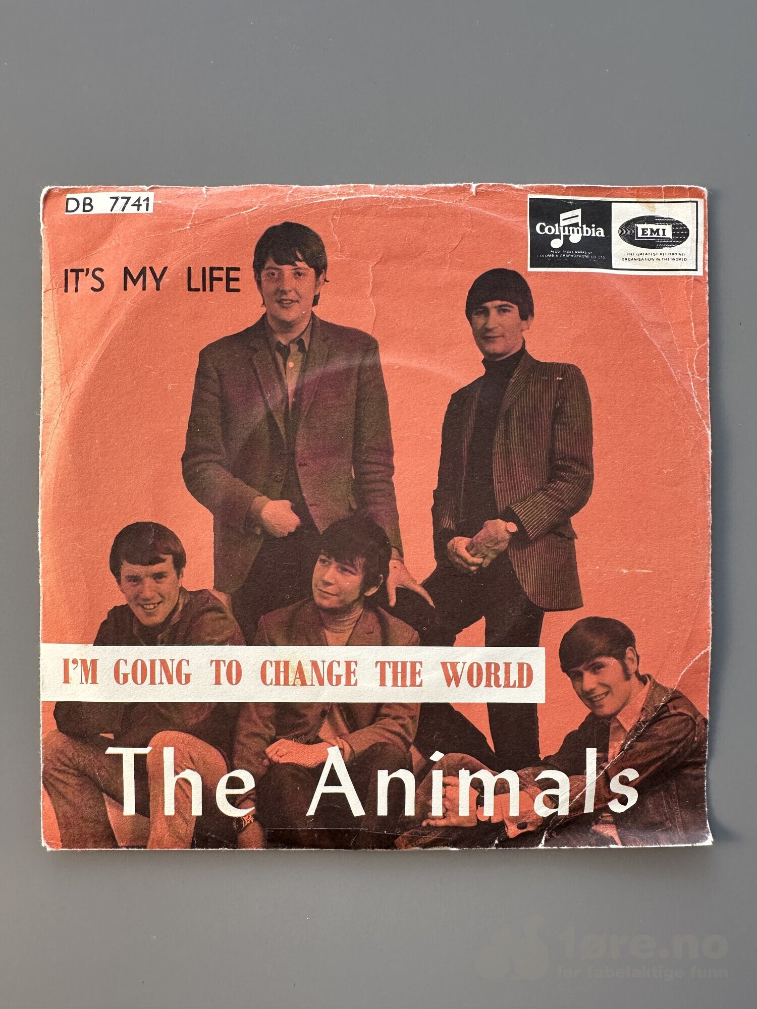 Singel - The Animals - I’m going to change The world