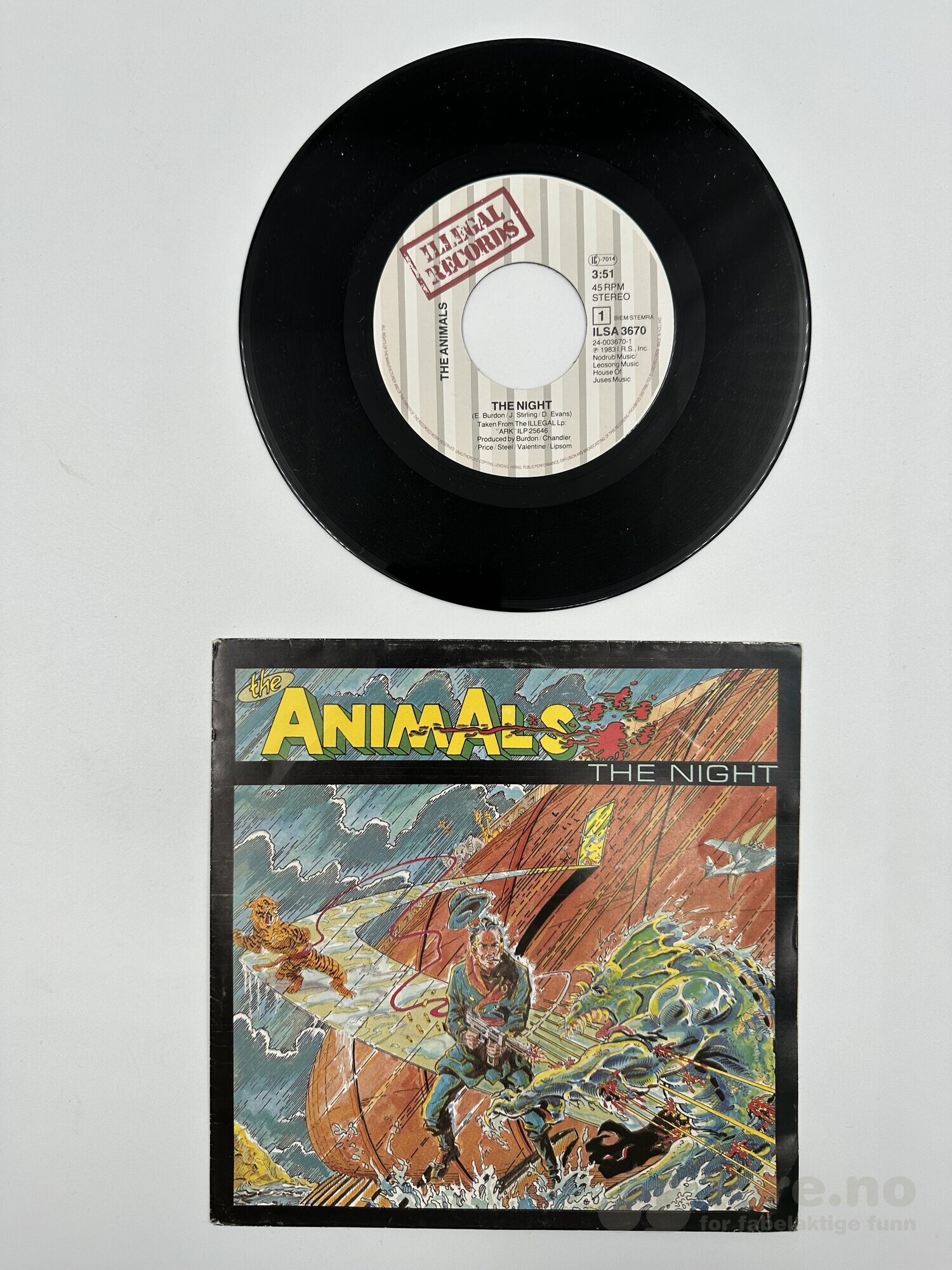 Singel - The Animals – The night, bilde 2