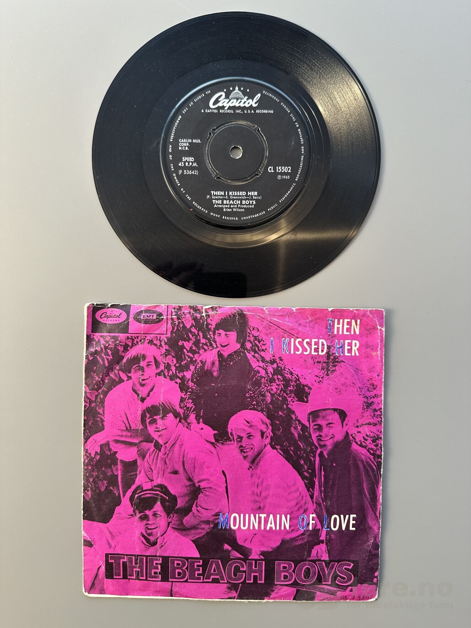 Singel - The Beach Boys - Mountain Of Love, bilde 2