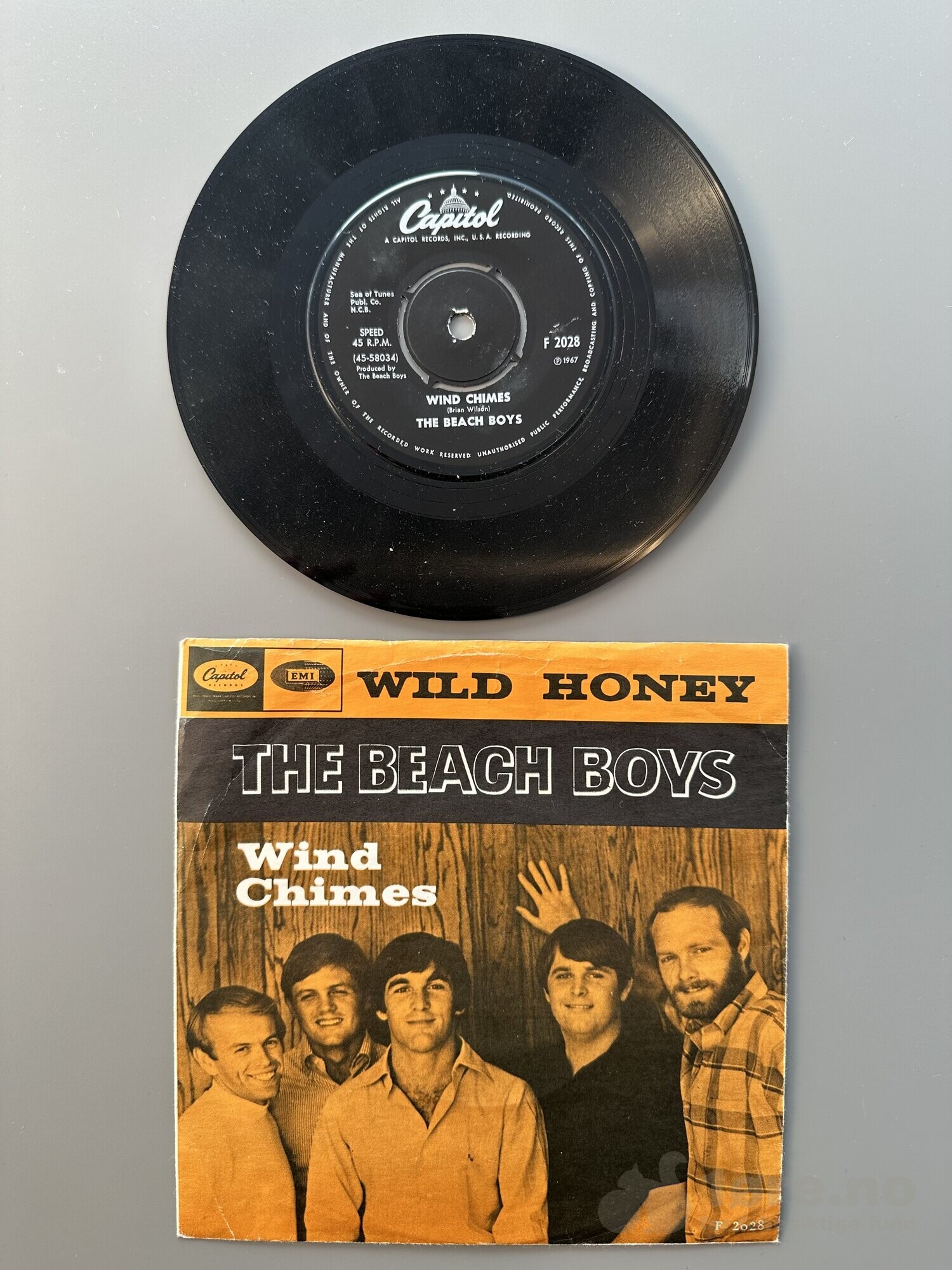 Singel - The Beach Boys - Willd Honey, bilde 2
