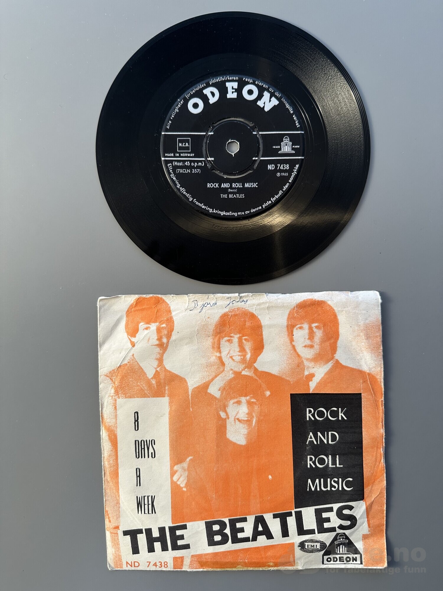 Singel- The Beatles- 8 Days A Week, bilde 2