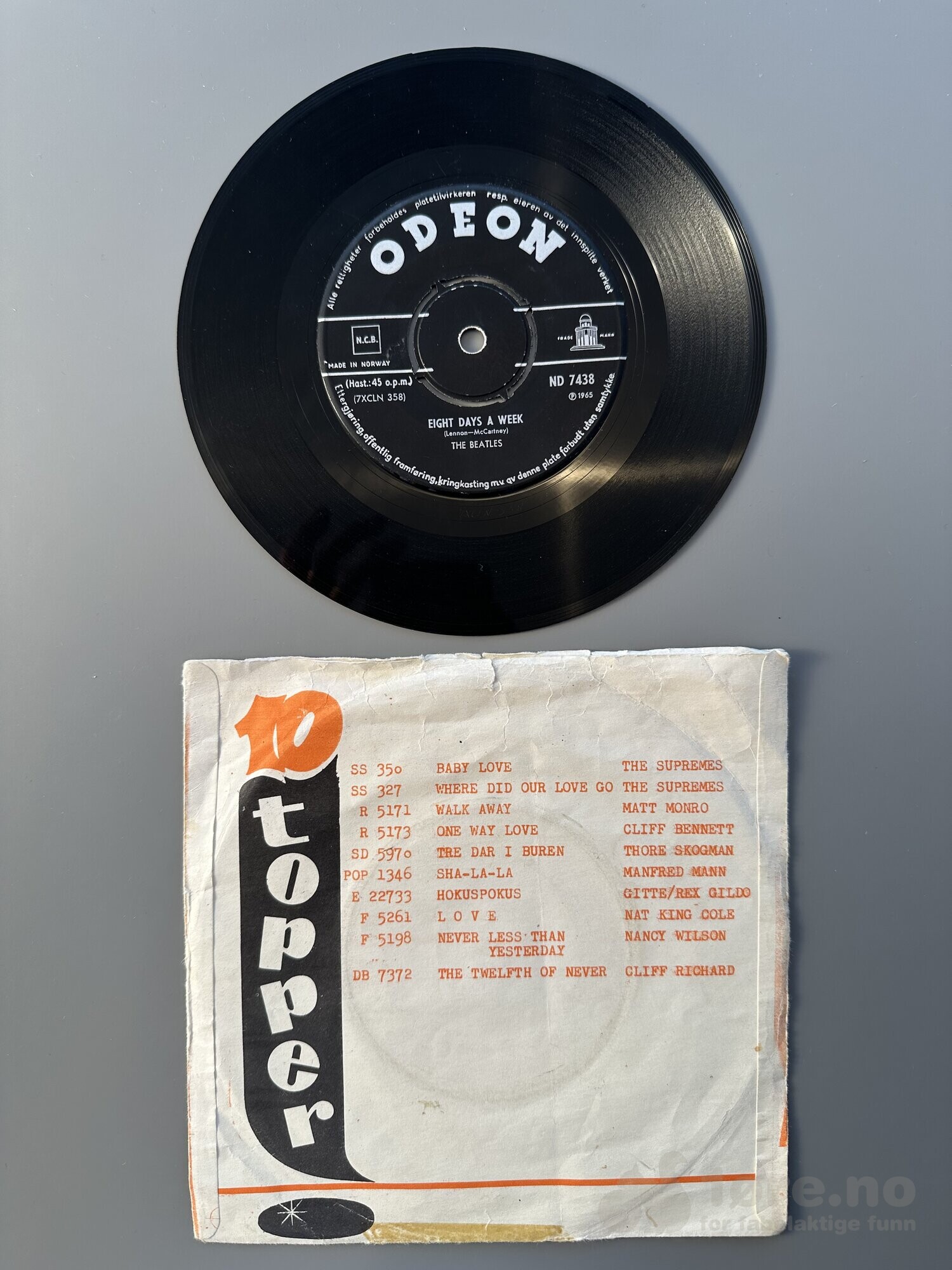 Singel- The Beatles- 8 Days A Week, bilde 3