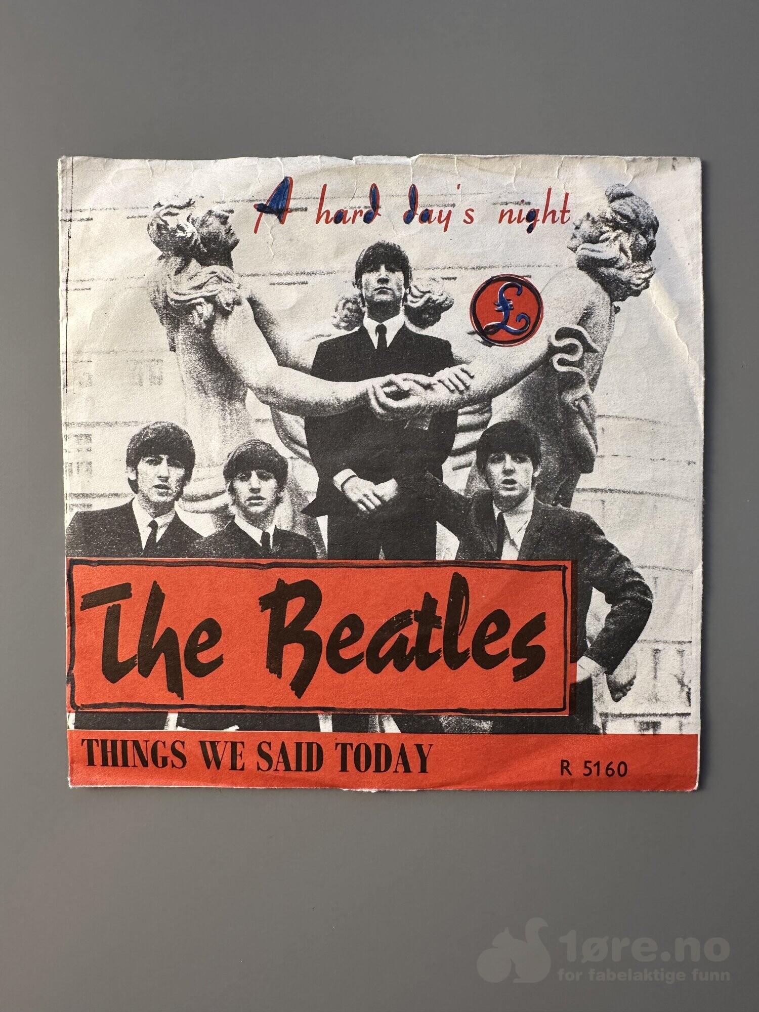 Singel – The Beatles – A hard day’s night