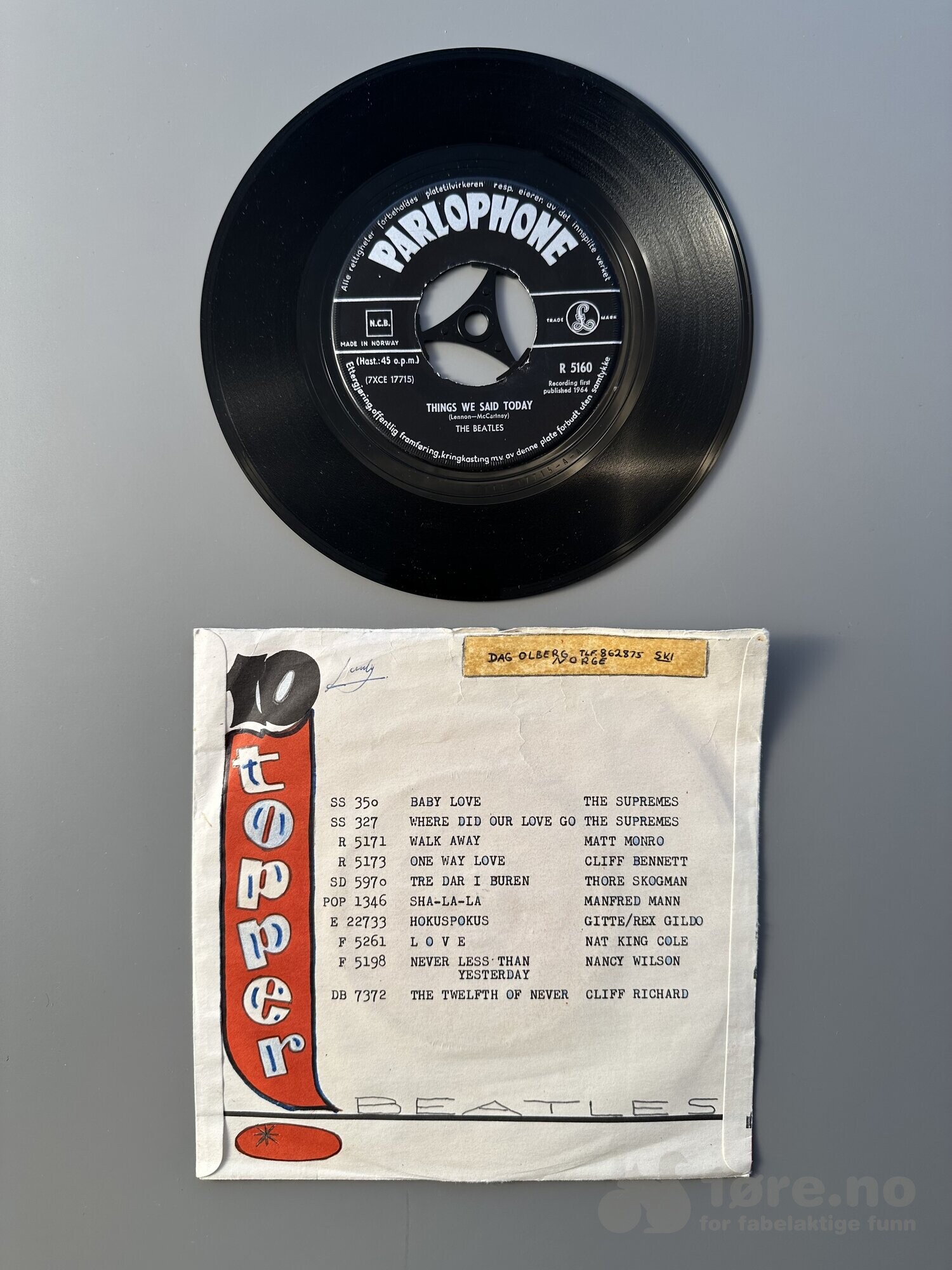 Singel – The Beatles – A hard day’s night, bilde 3