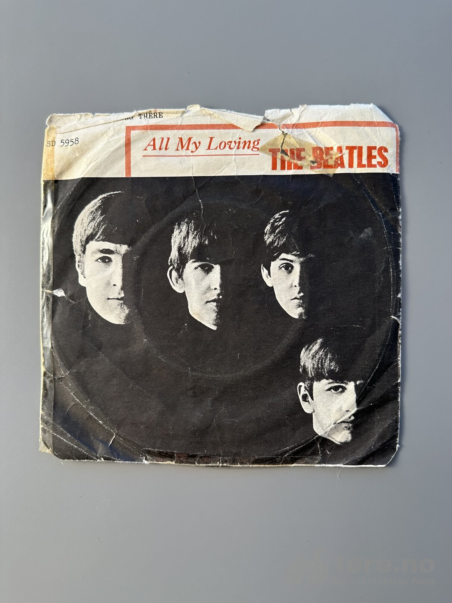 Singel – The Beatles – All my loving