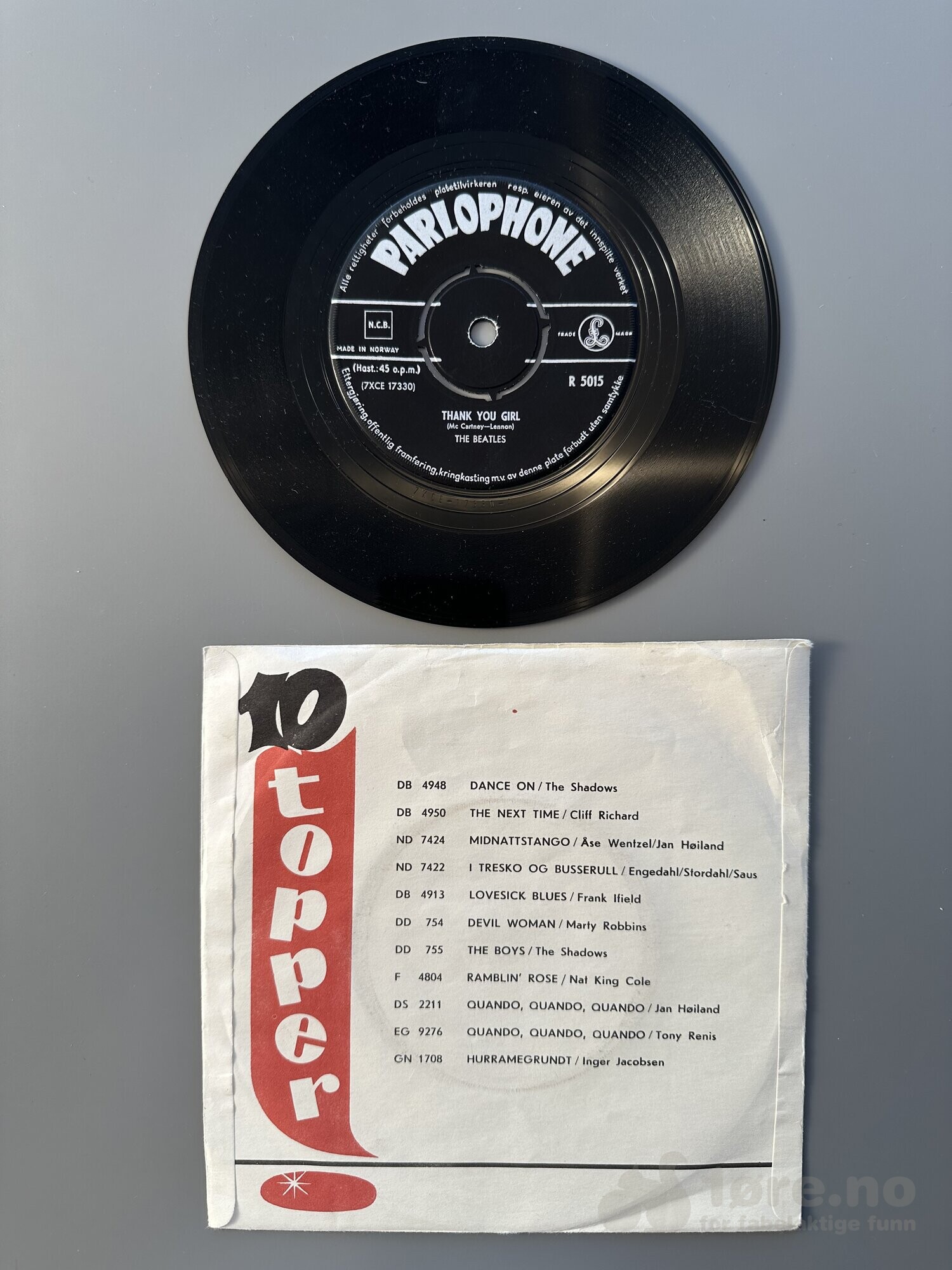 Singel - The Beatles - From Me To You, bilde 3