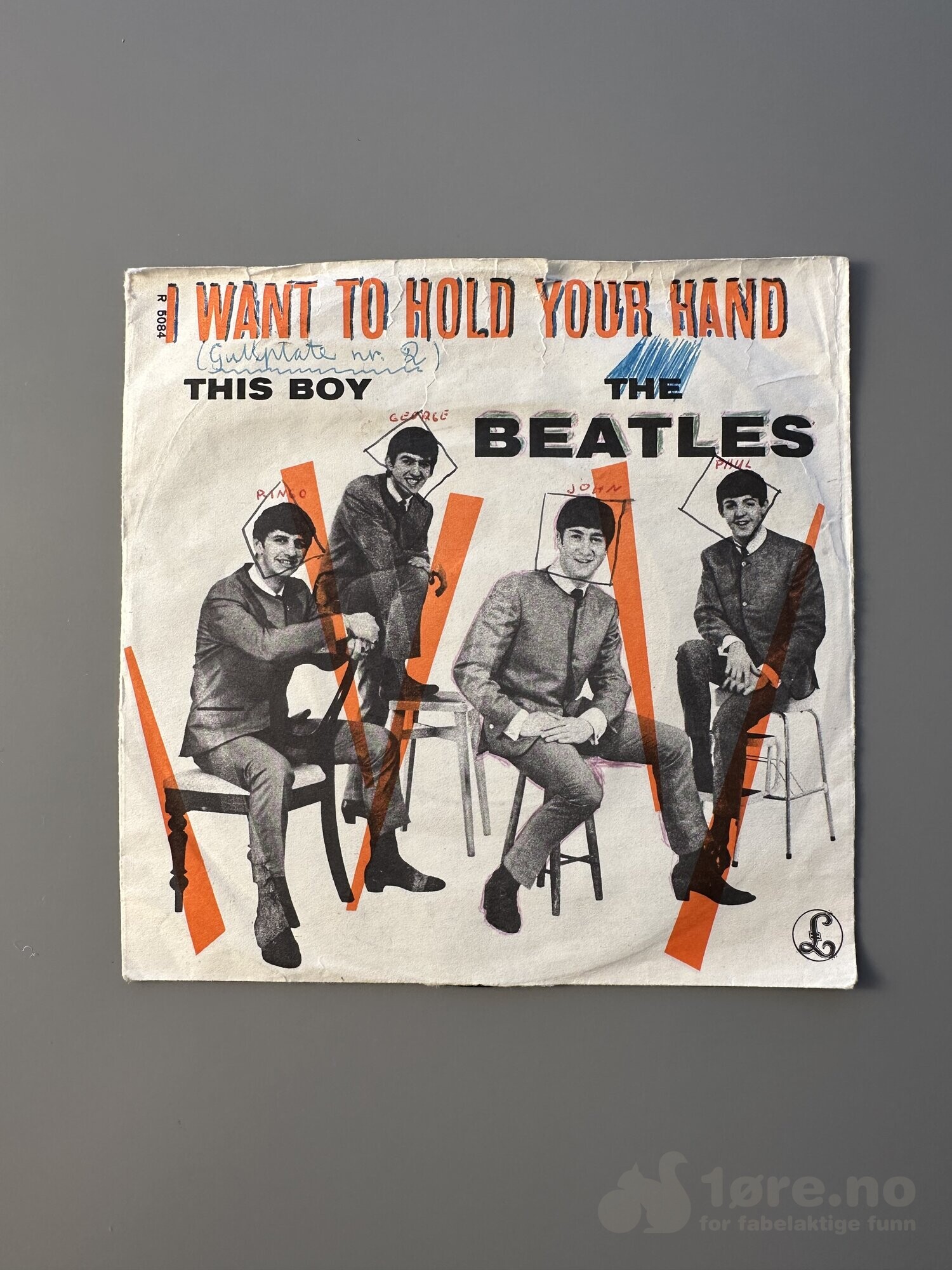 Singel – The Beatles – I want to hold your hand