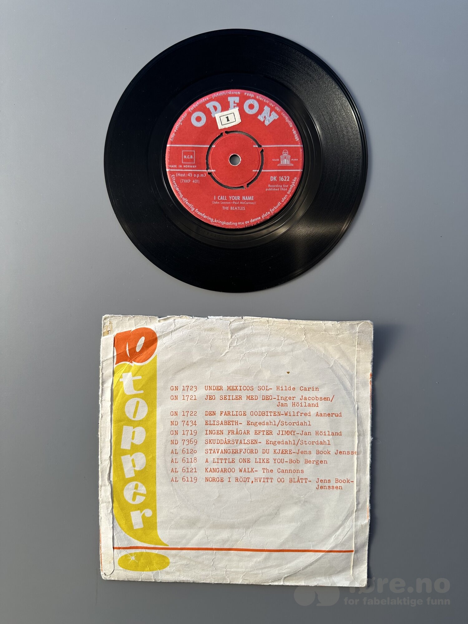 Singel – The Beatles – Long Tall Sally, bilde 3