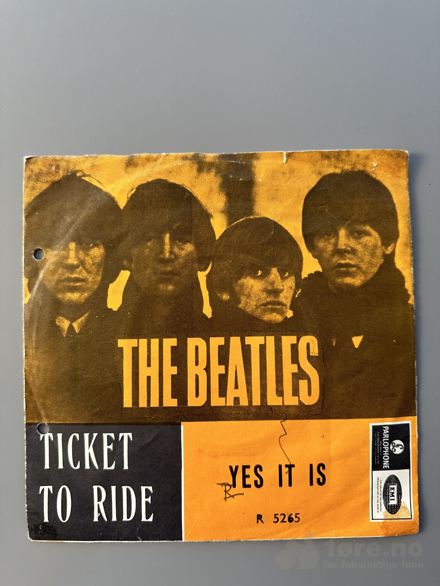 Singel- The Beatles - Ticket to Ride