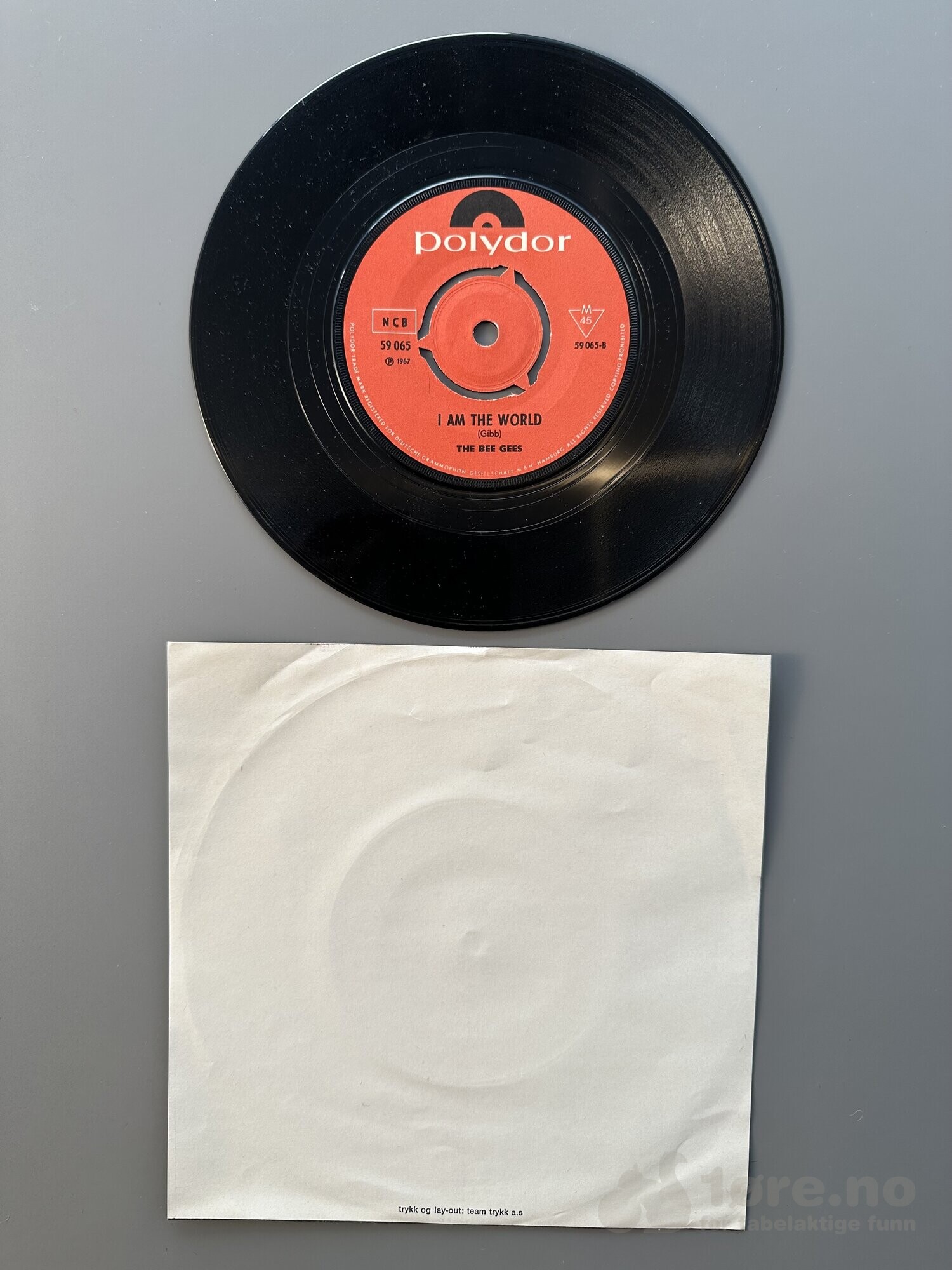 Singel - The Bee Gees - I Am The World, bilde 3