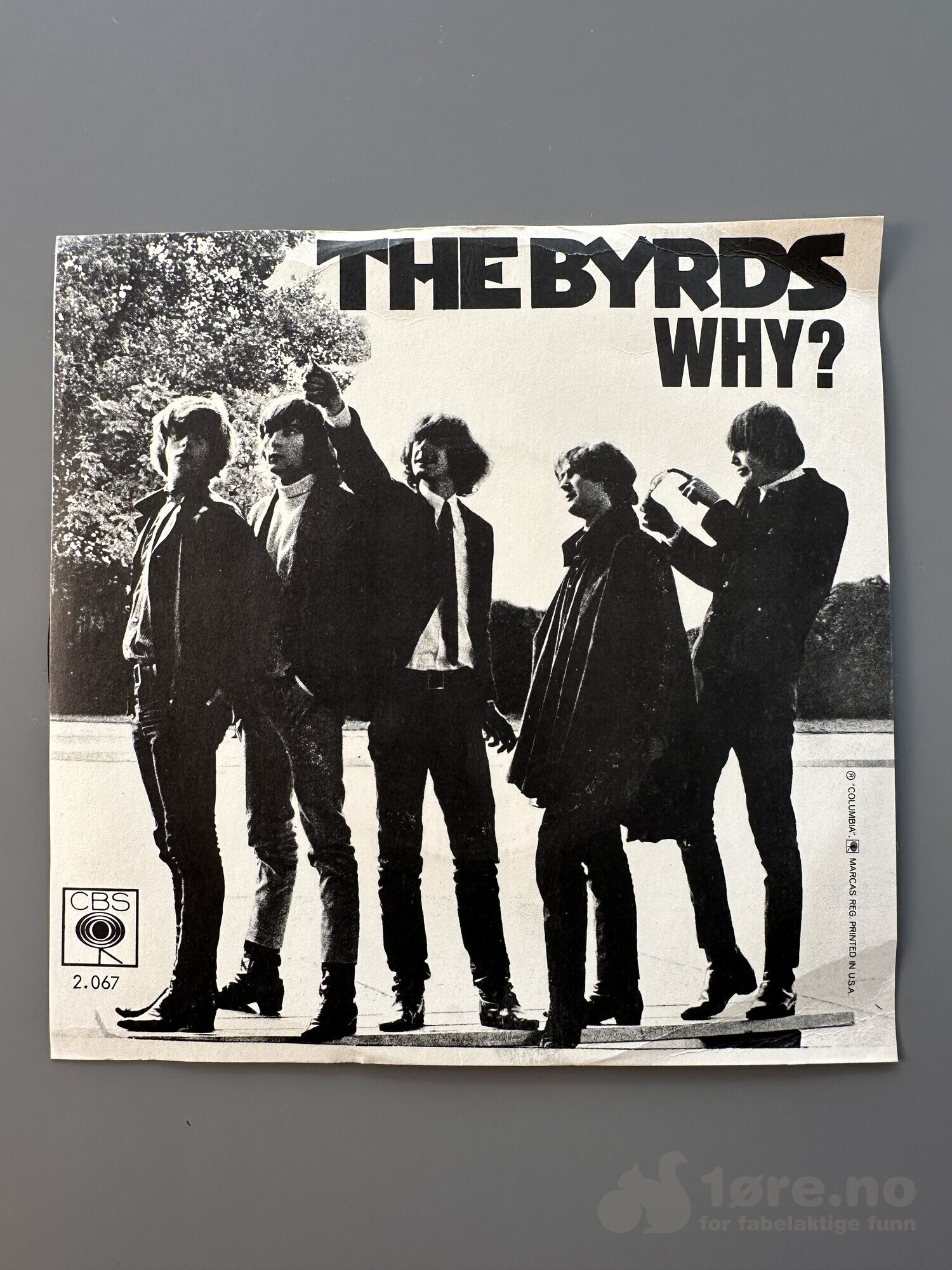 Singel - The Byrds - Why?