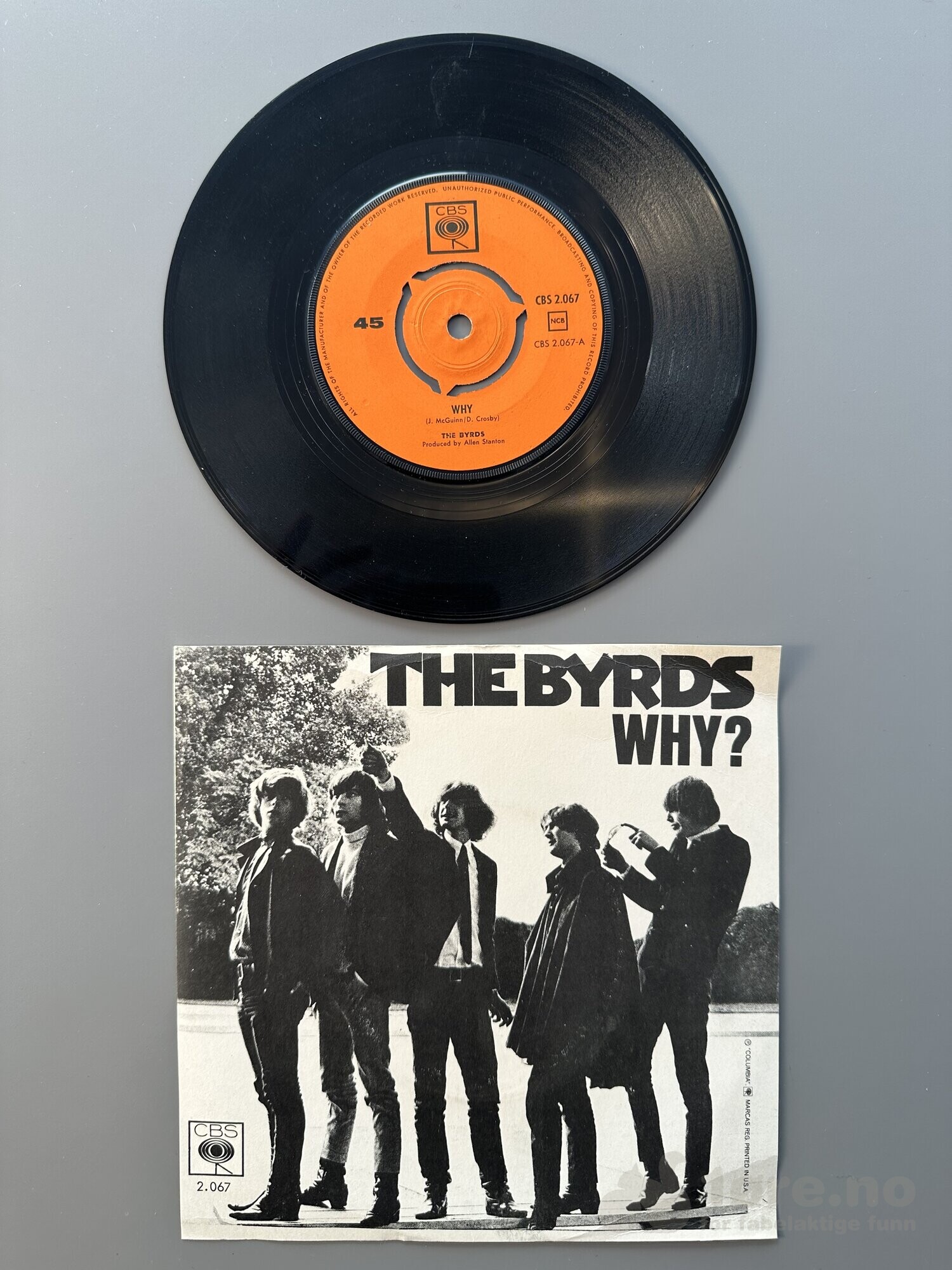 Singel - The Byrds - Why?, bilde 2