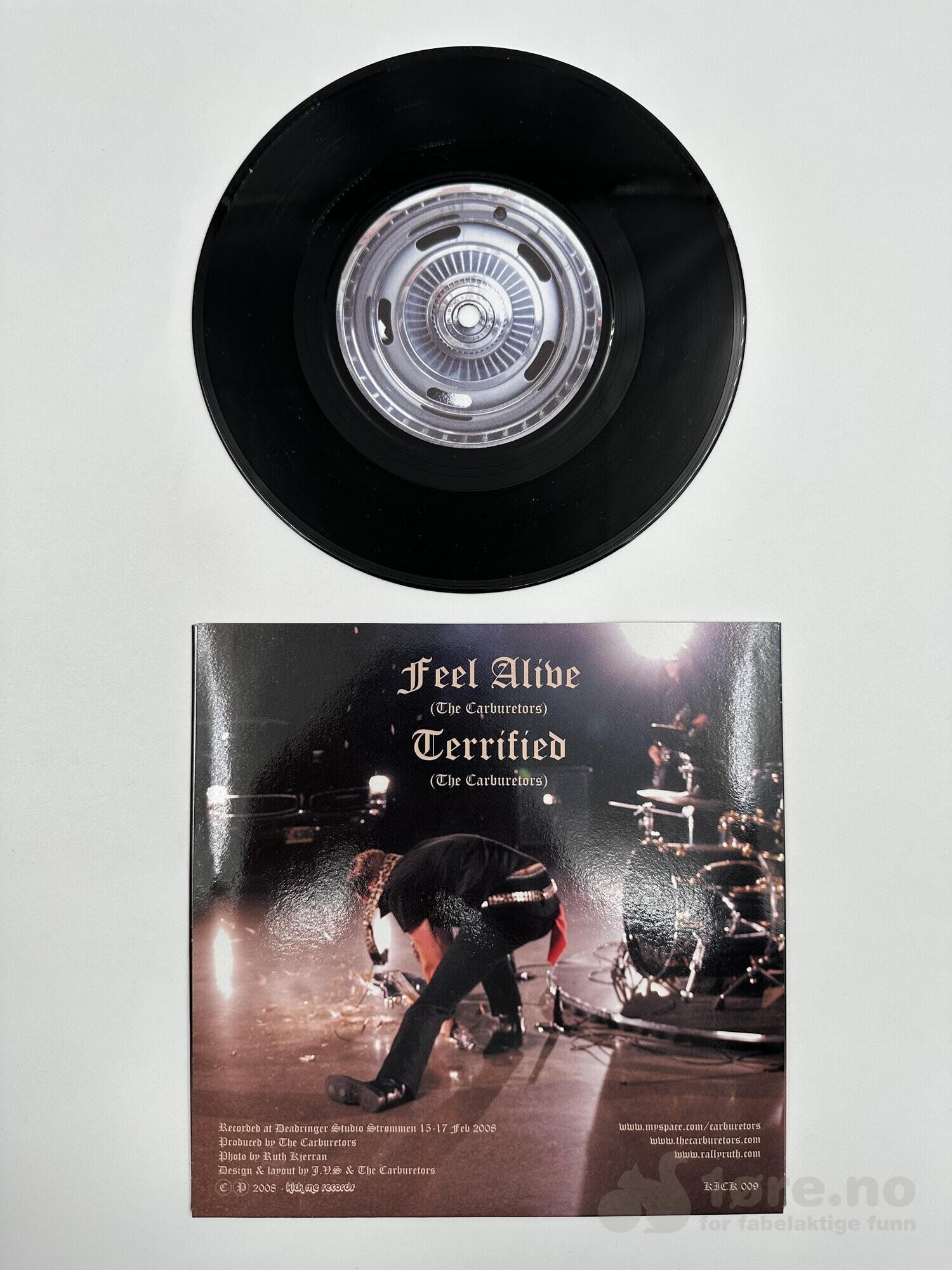 Singel - The Carburetors – Feel alive, bilde 2