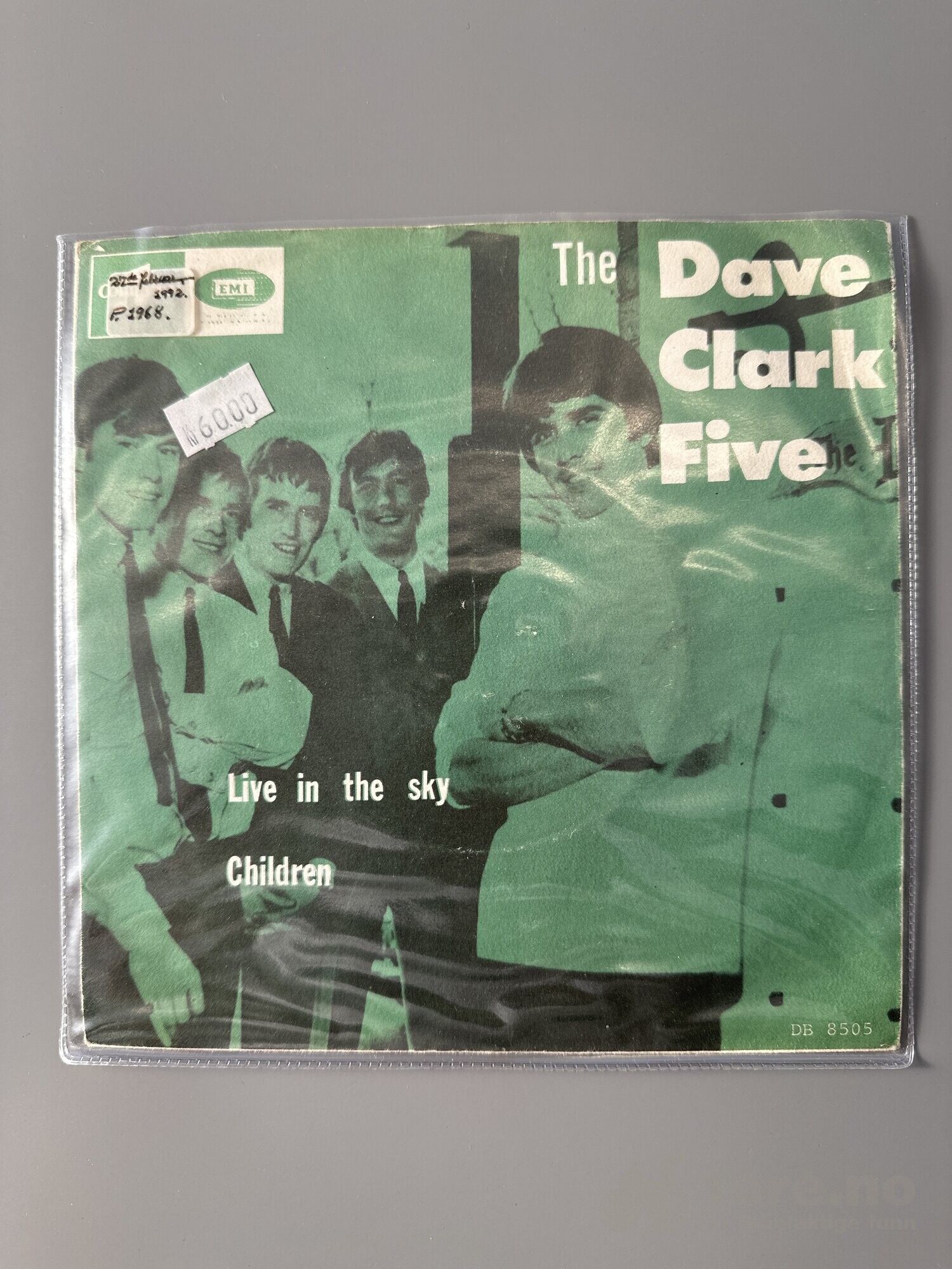 Singel - The Clark Five - Live in The Sky