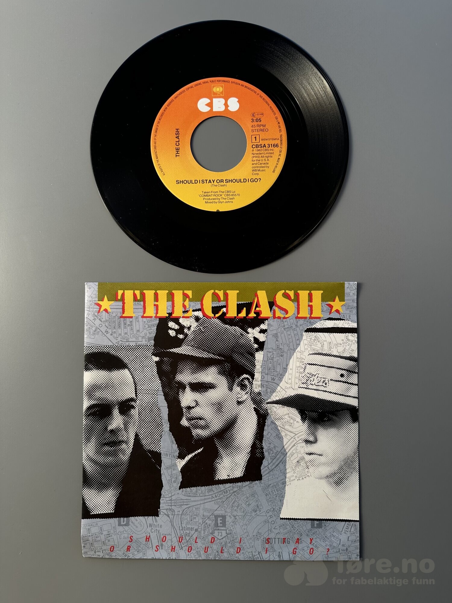 Singel – The Clash – Should I stay or should I go?, bilde 2