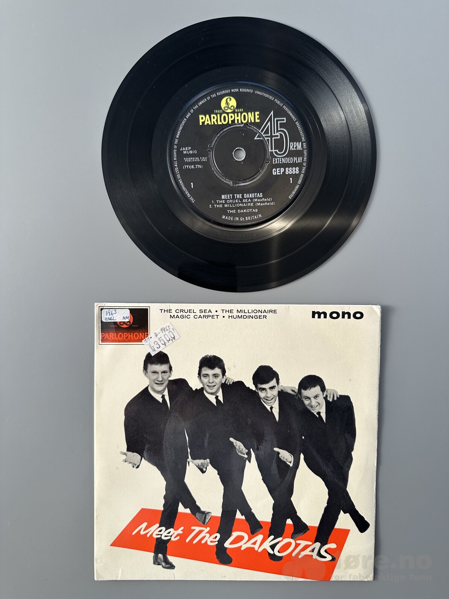 Singel - The Dakotas - The Cruel Sea, bilde 2