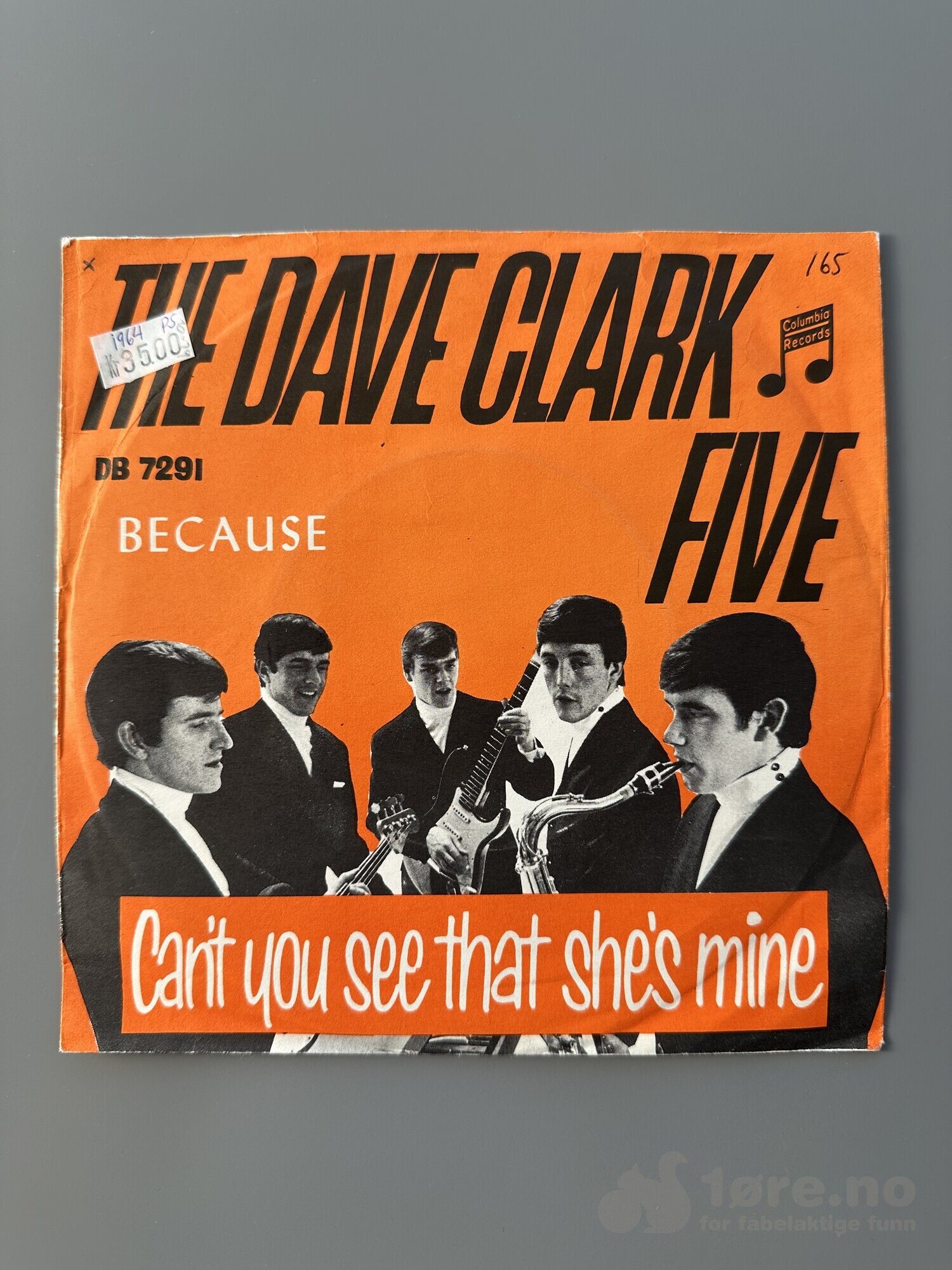 Singel - The Dave Clark Five - Because