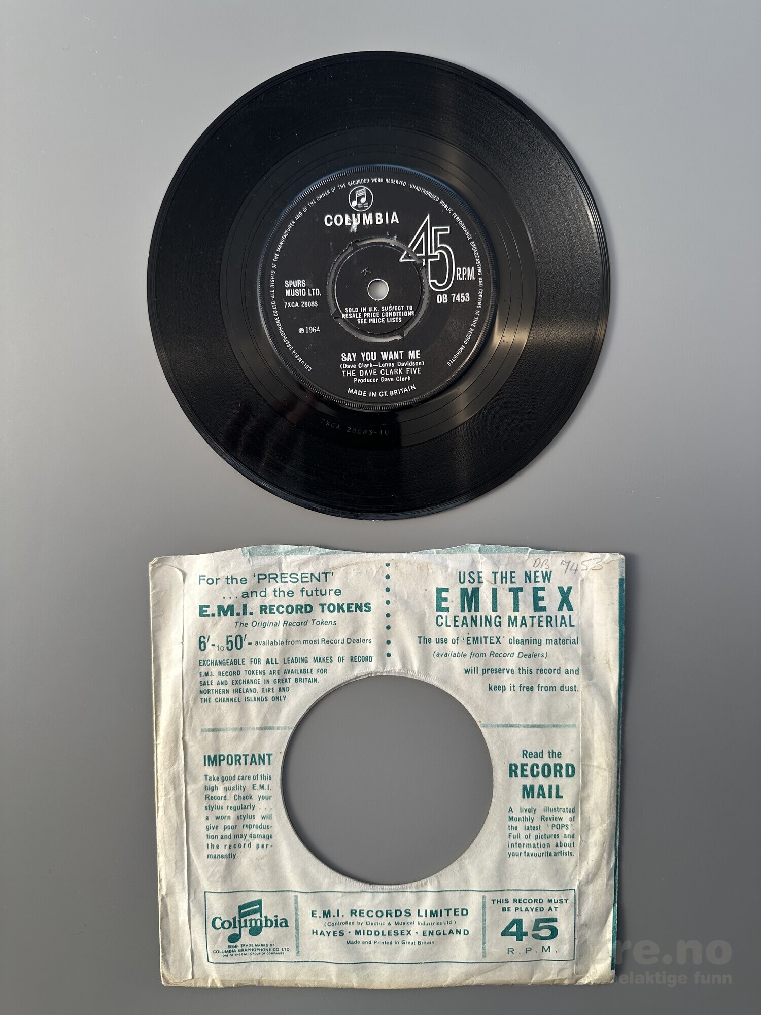 Singel - The Dave Clark Five - Everybody Knows, bilde 3