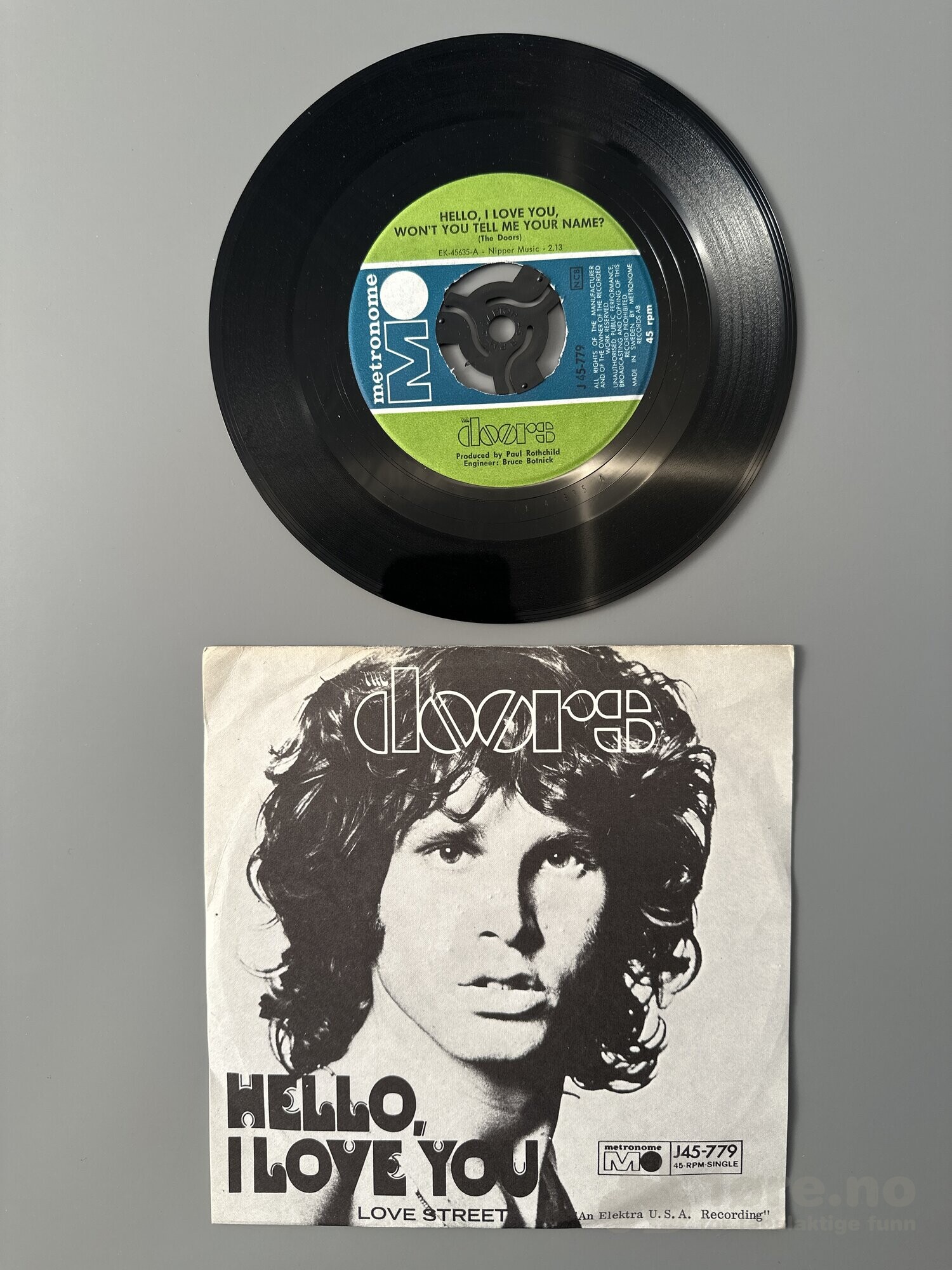 Singel - The doors - Hello, I love you, bilde 2
