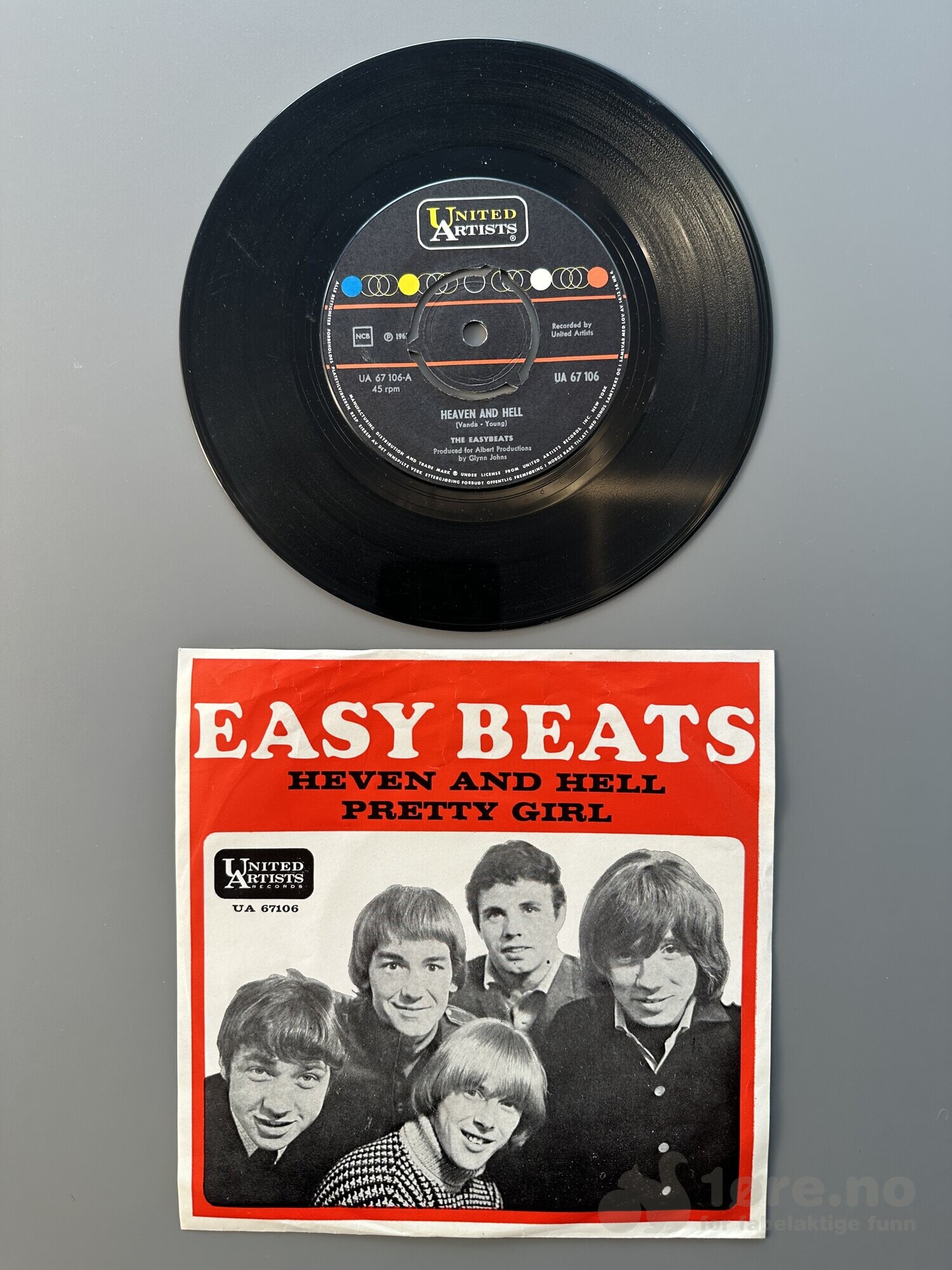 Singel - The Easybeats - Heven and Hell, bilde 2