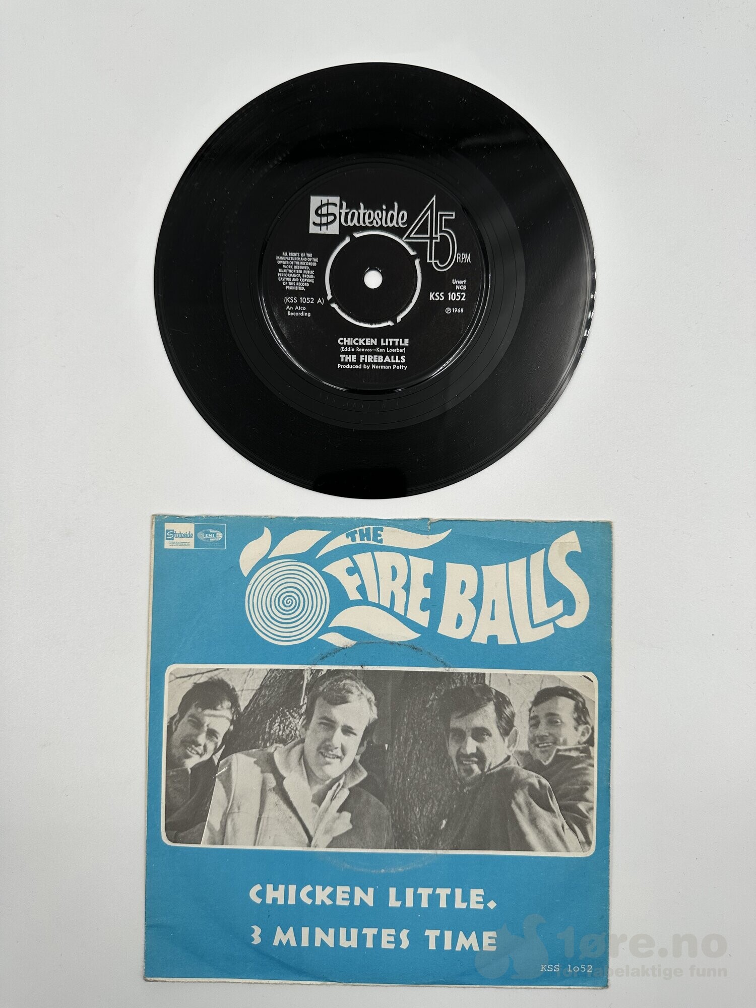 Singel - The Fireballs – Chicken little, bilde 2