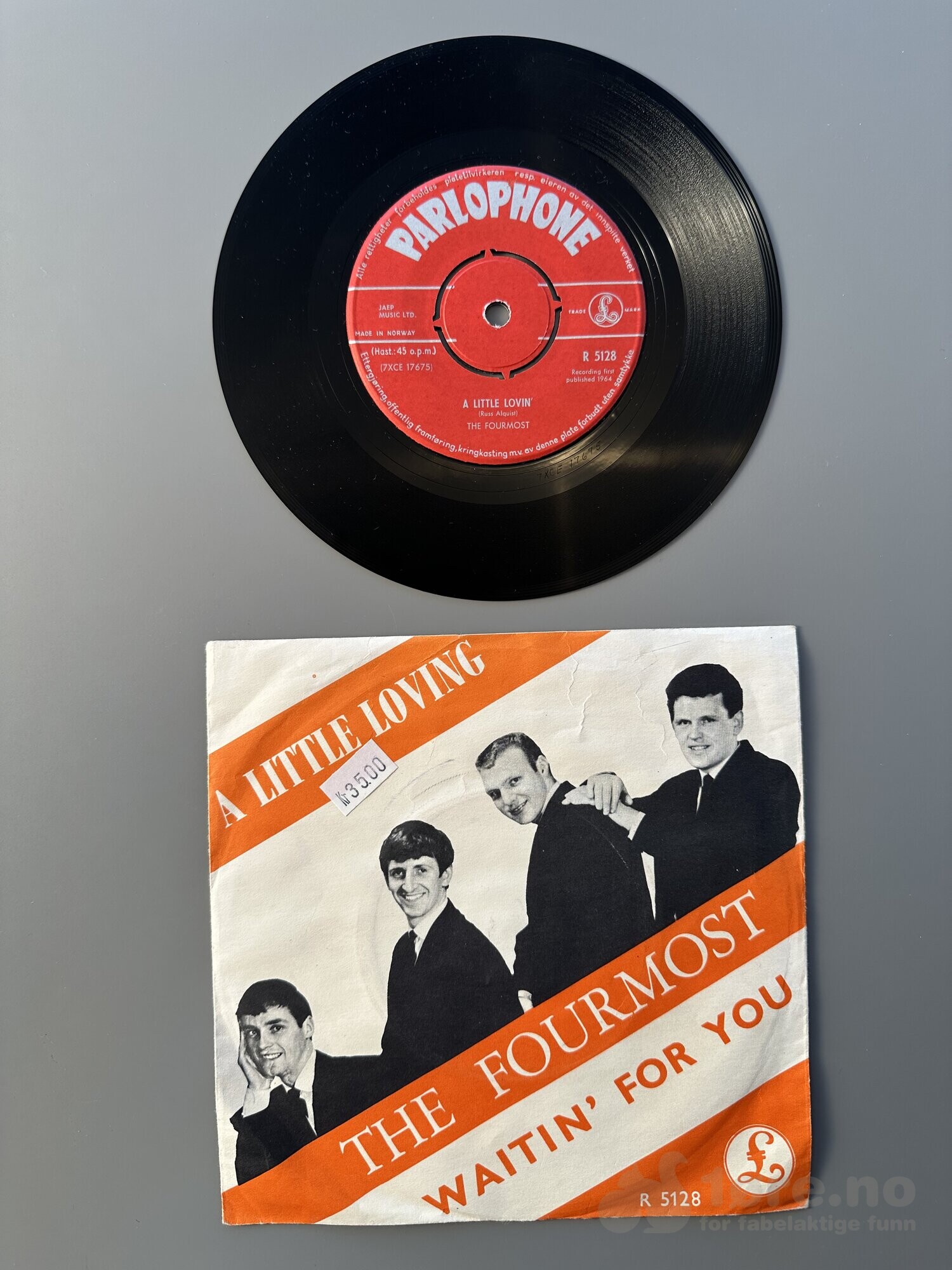 Singel – The Fourmost – A little loving, bilde 2