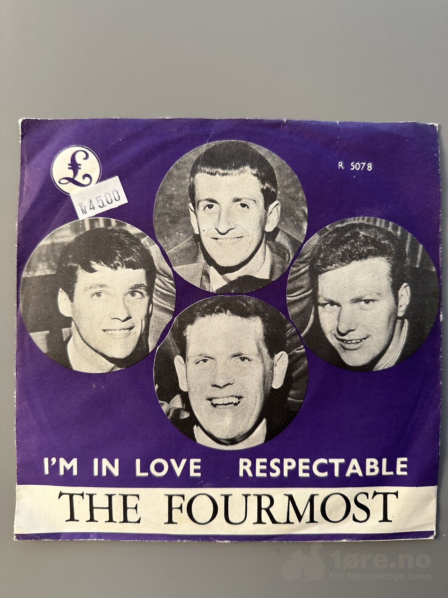 Singel – The Fourmost – I’m in Love