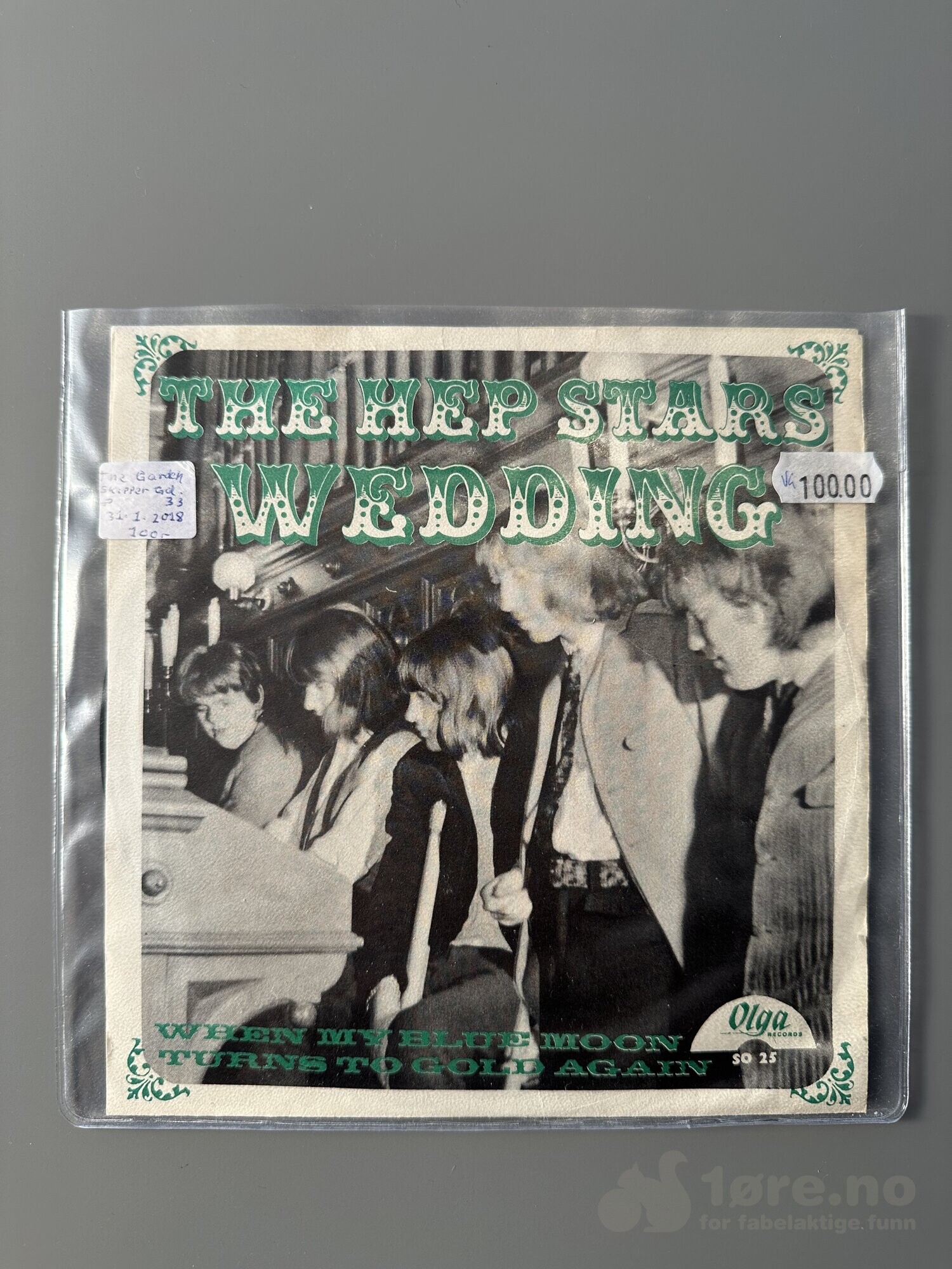 Singel - The Hep Stars - Wedding