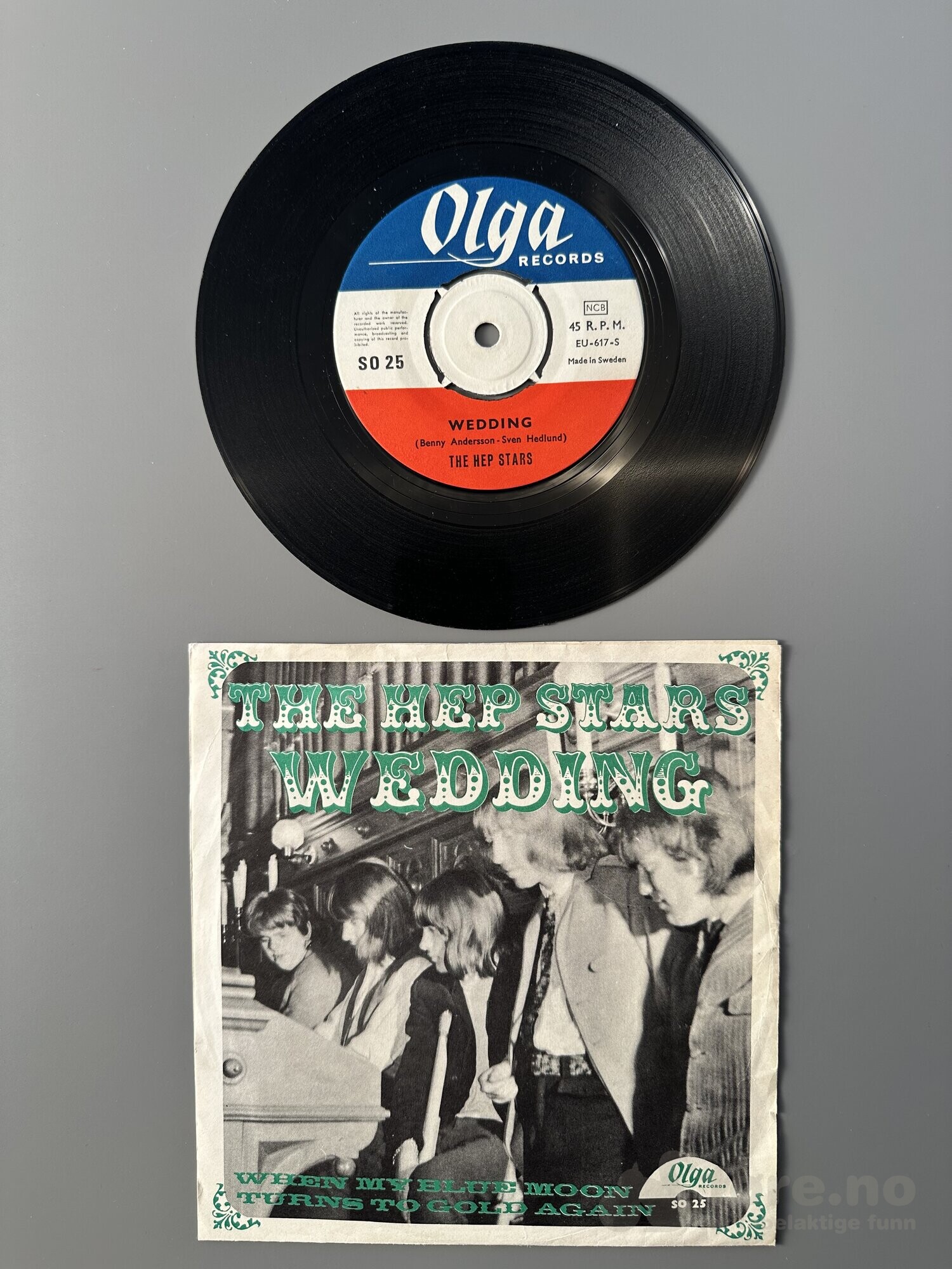 Singel - The Hep Stars - Wedding, bilde 2