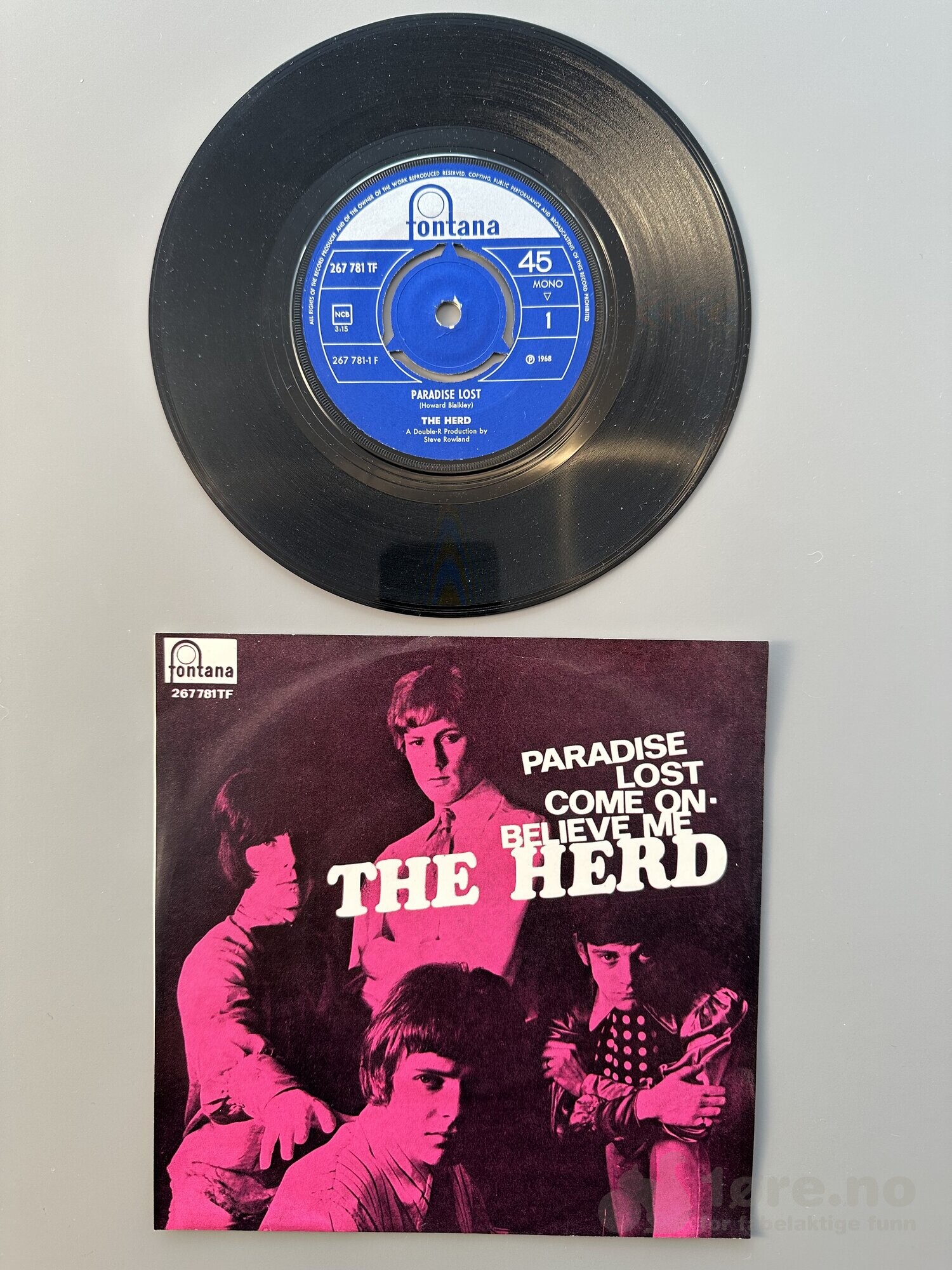 Singel - The Herd - Paradise Lost, bilde 2