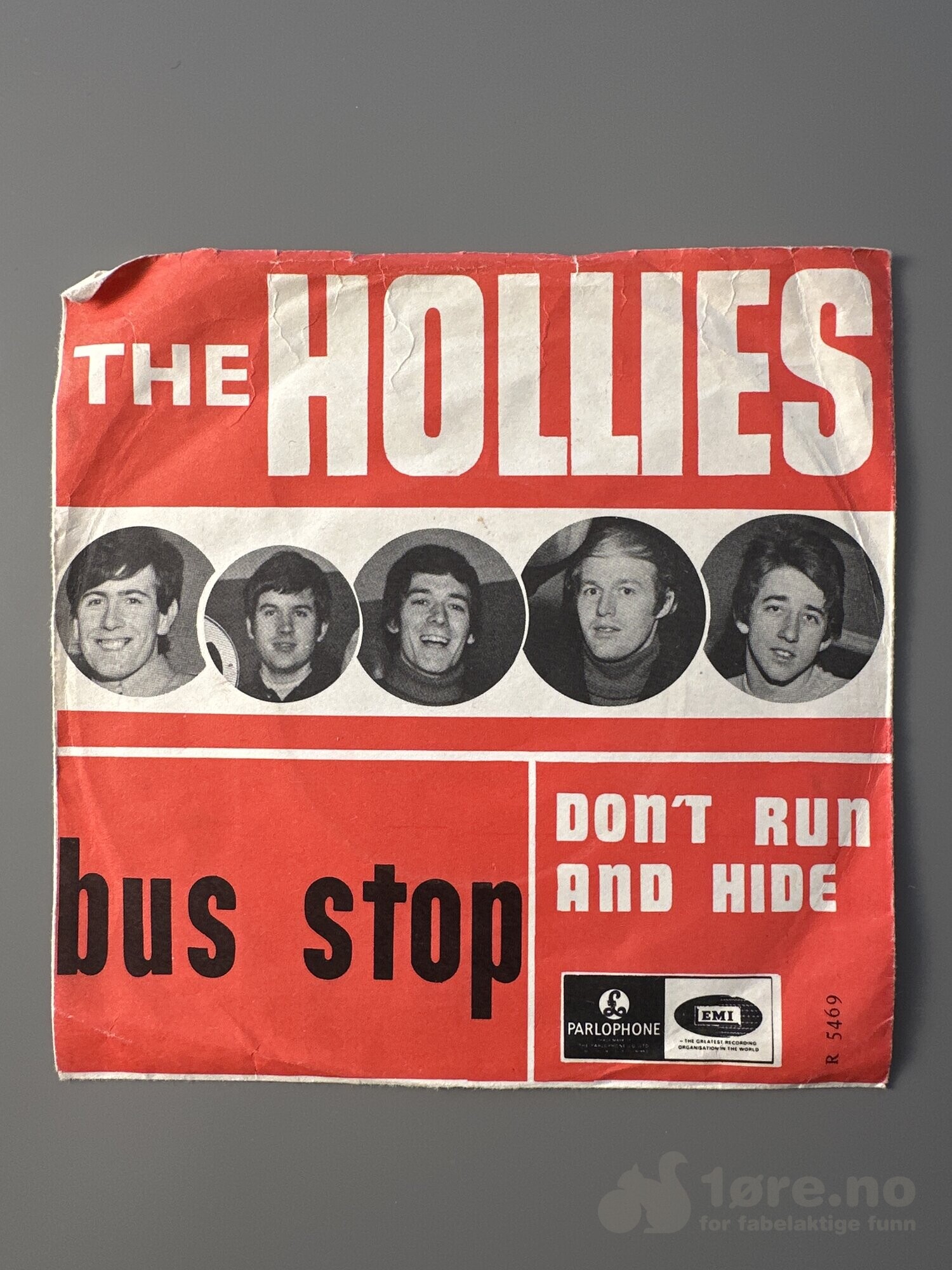 Singel - The Hollies - Bus stop