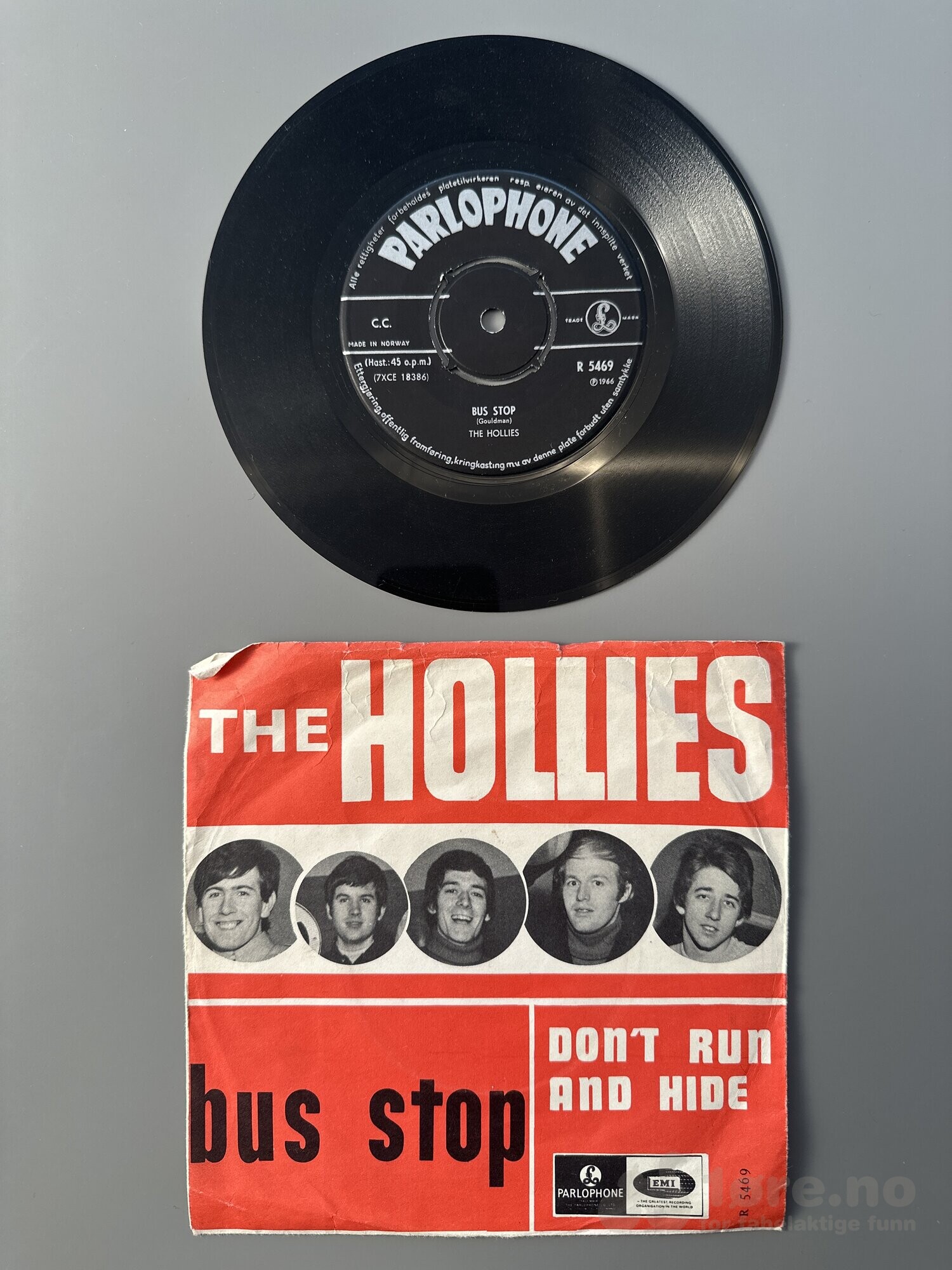 Singel - The Hollies - Bus stop, bilde 2