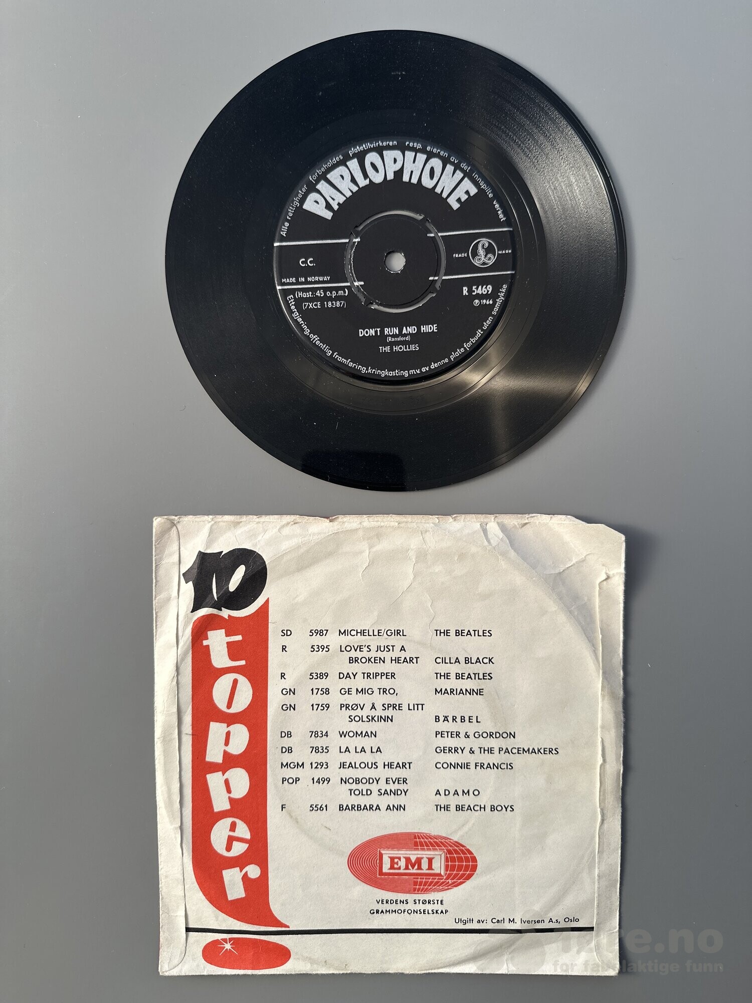 Singel - The Hollies - Bus stop, bilde 3