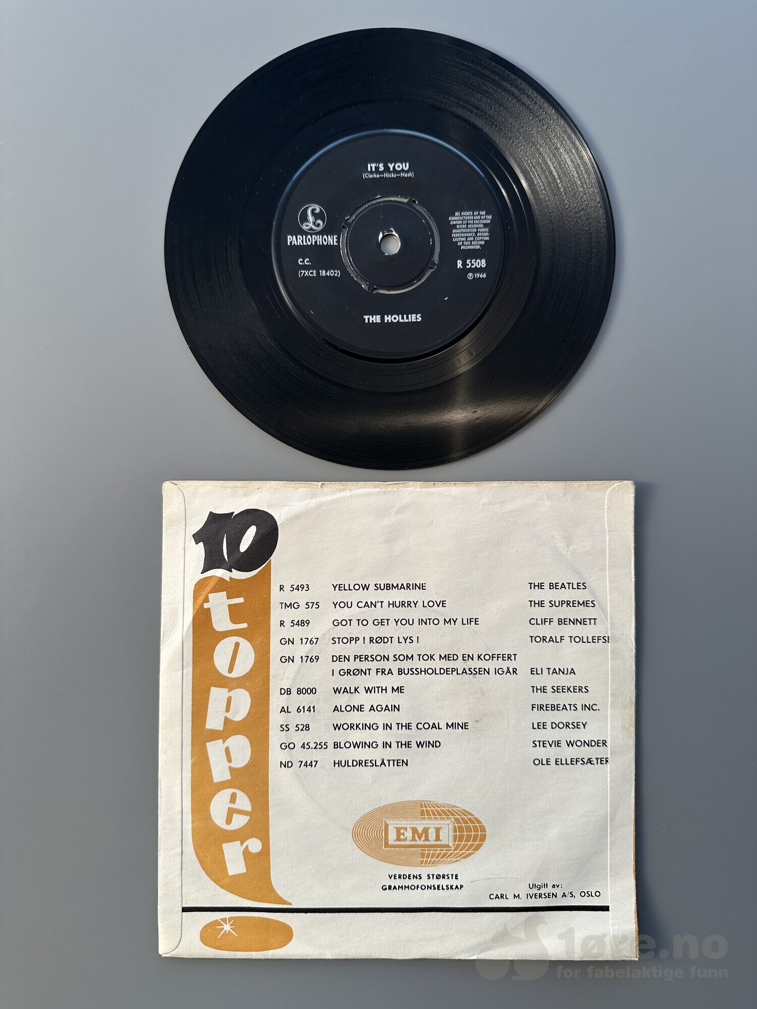 Singel - The Hollies - Stop Stop Stop, bilde 3