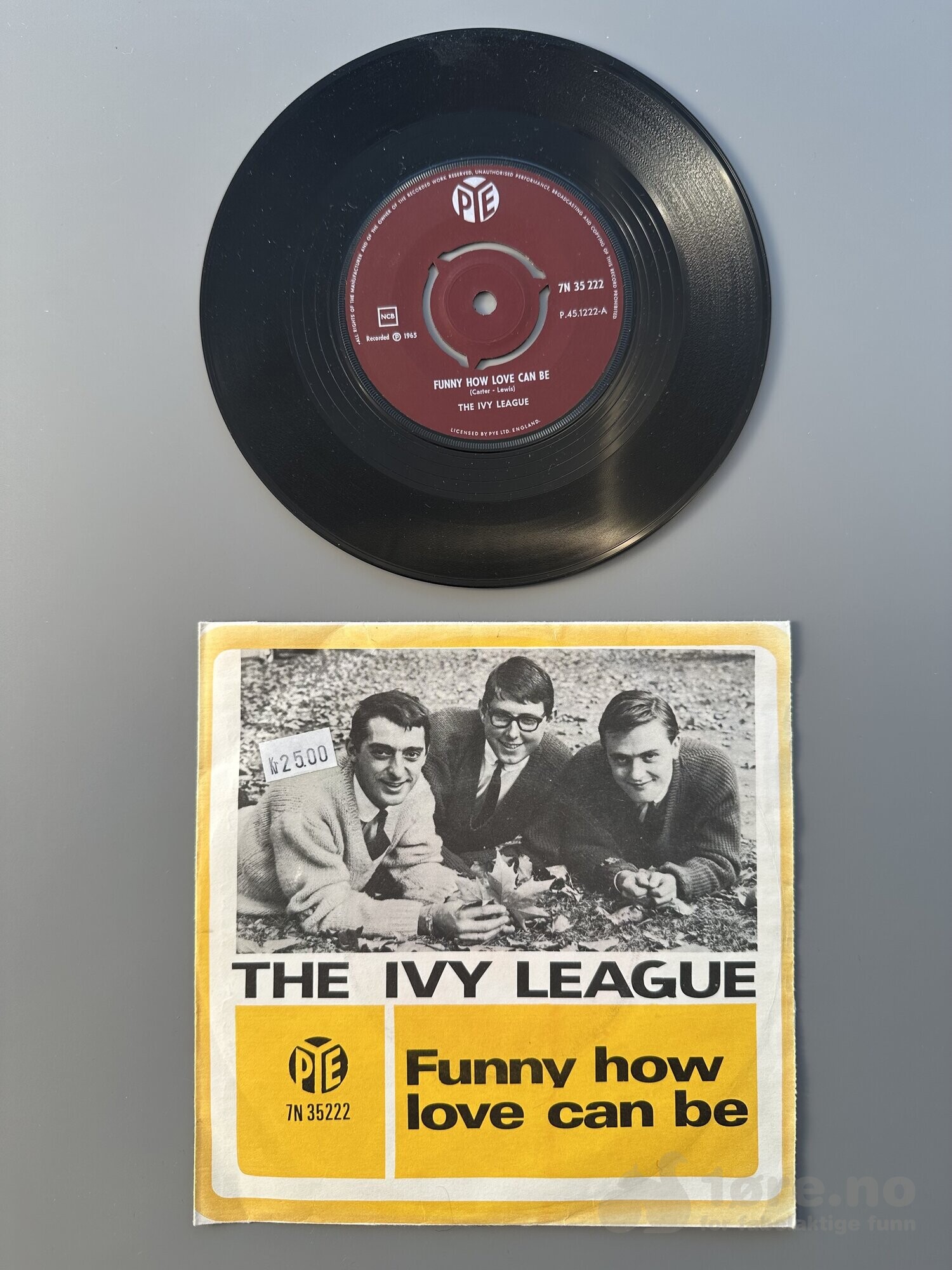 Singel - The Ivy League - Funny how love can be, bilde 2