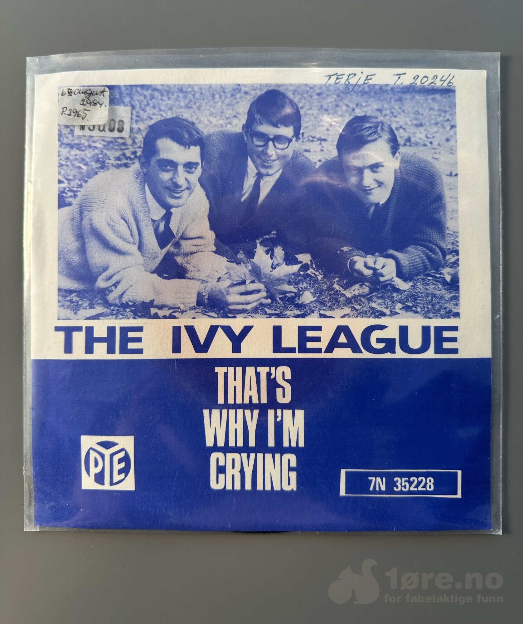 Singel - The Ivy League - That’s Why I’m Crying