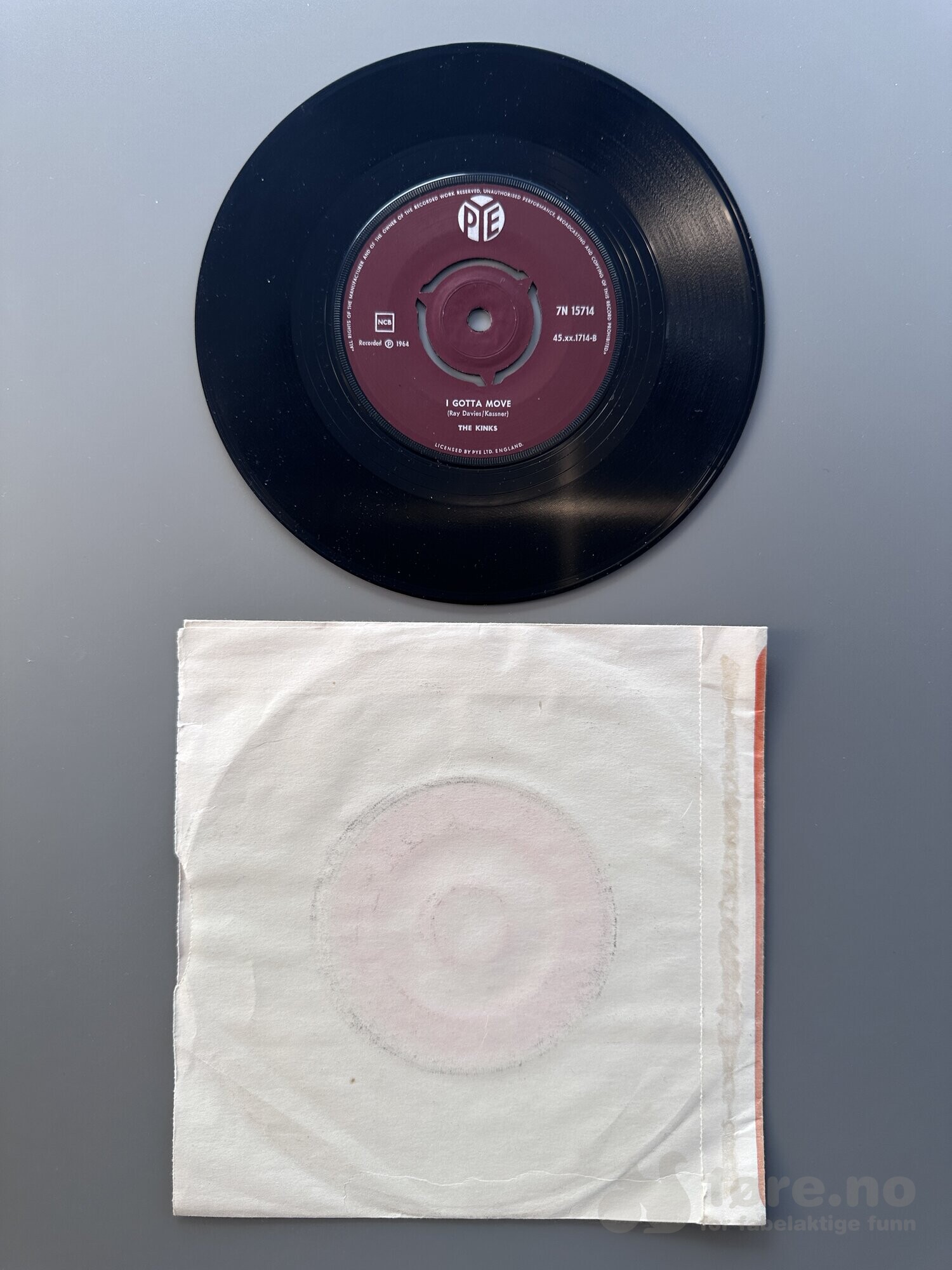 Singel - The Kinks - All day and all of the night, bilde 3