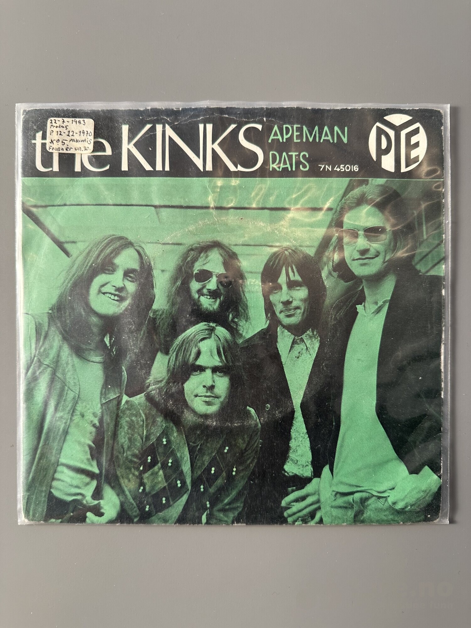 Singel - The Kinks - Apeman
