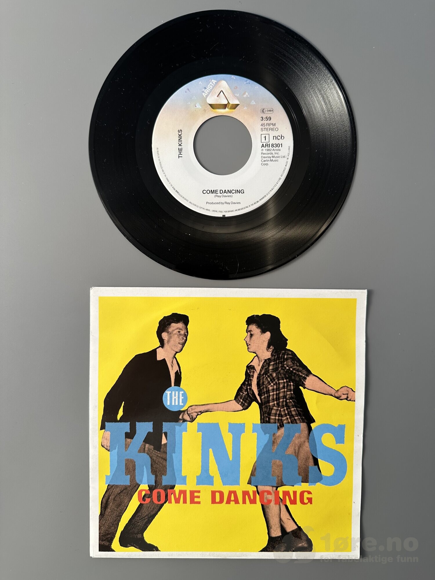 Singel - The Kinks - Come Dancing, bilde 2