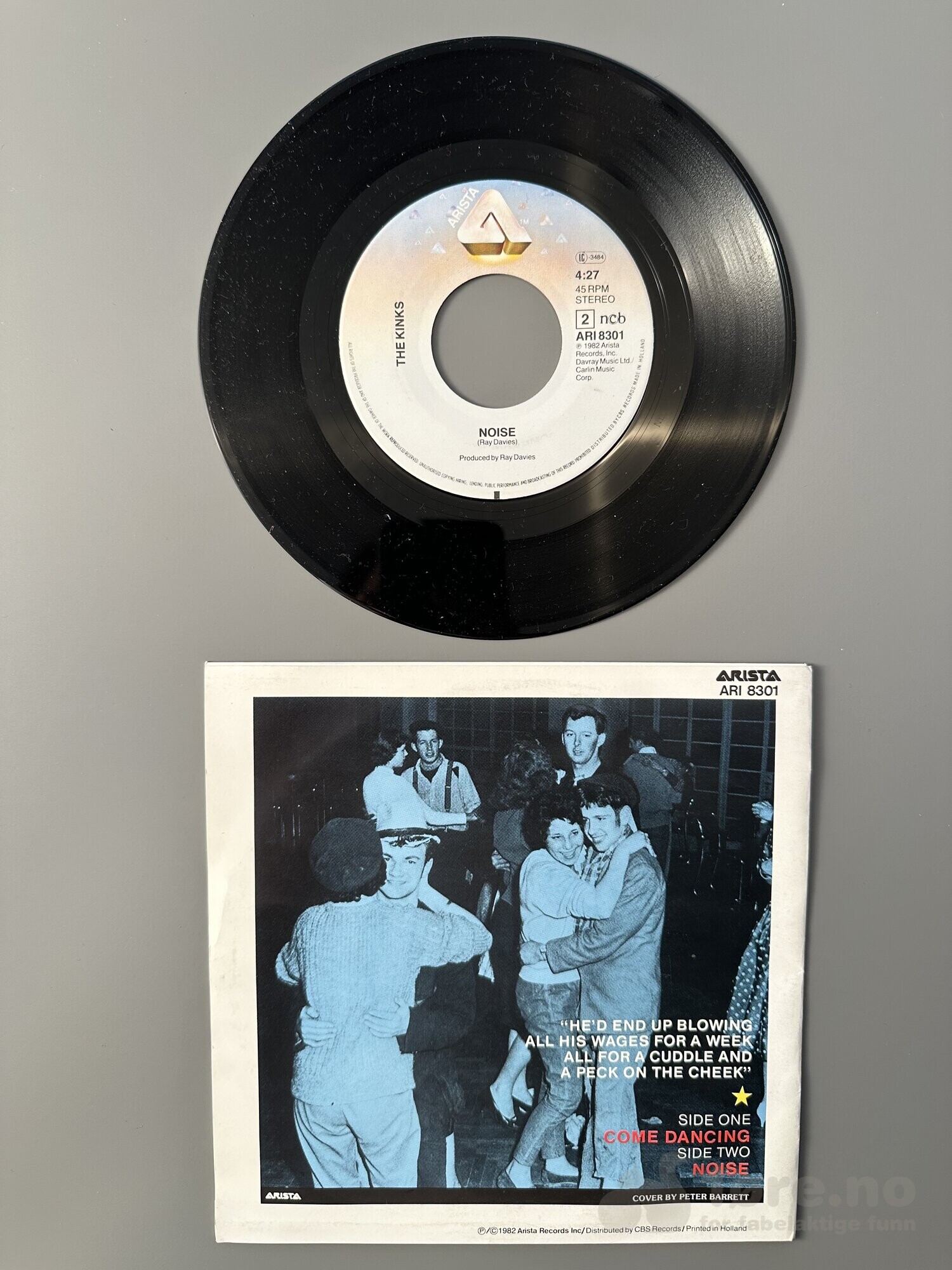 Singel - The Kinks - Come Dancing, bilde 3