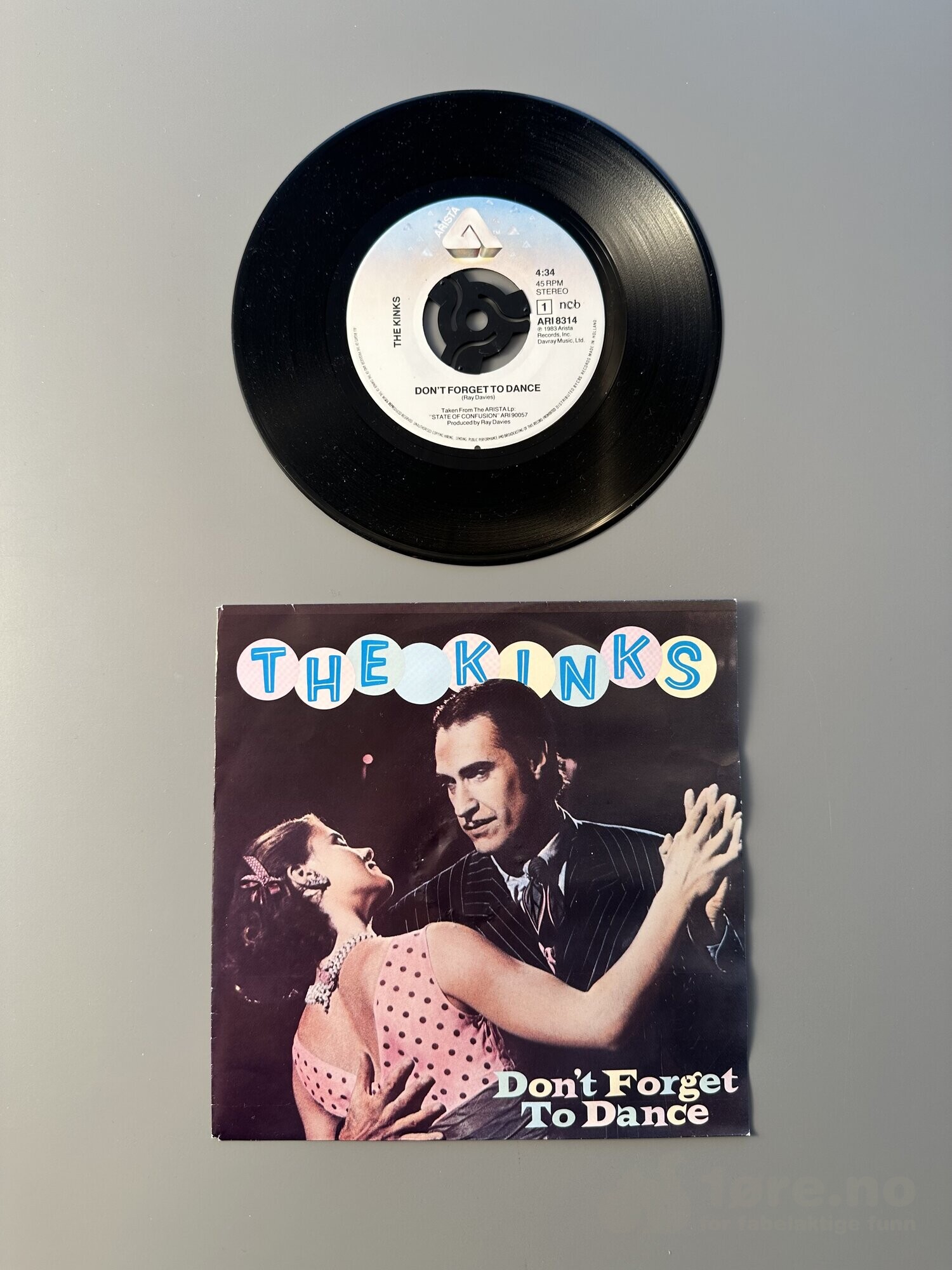 Singel – The Kinks – Don’t forget to dance, bilde 2