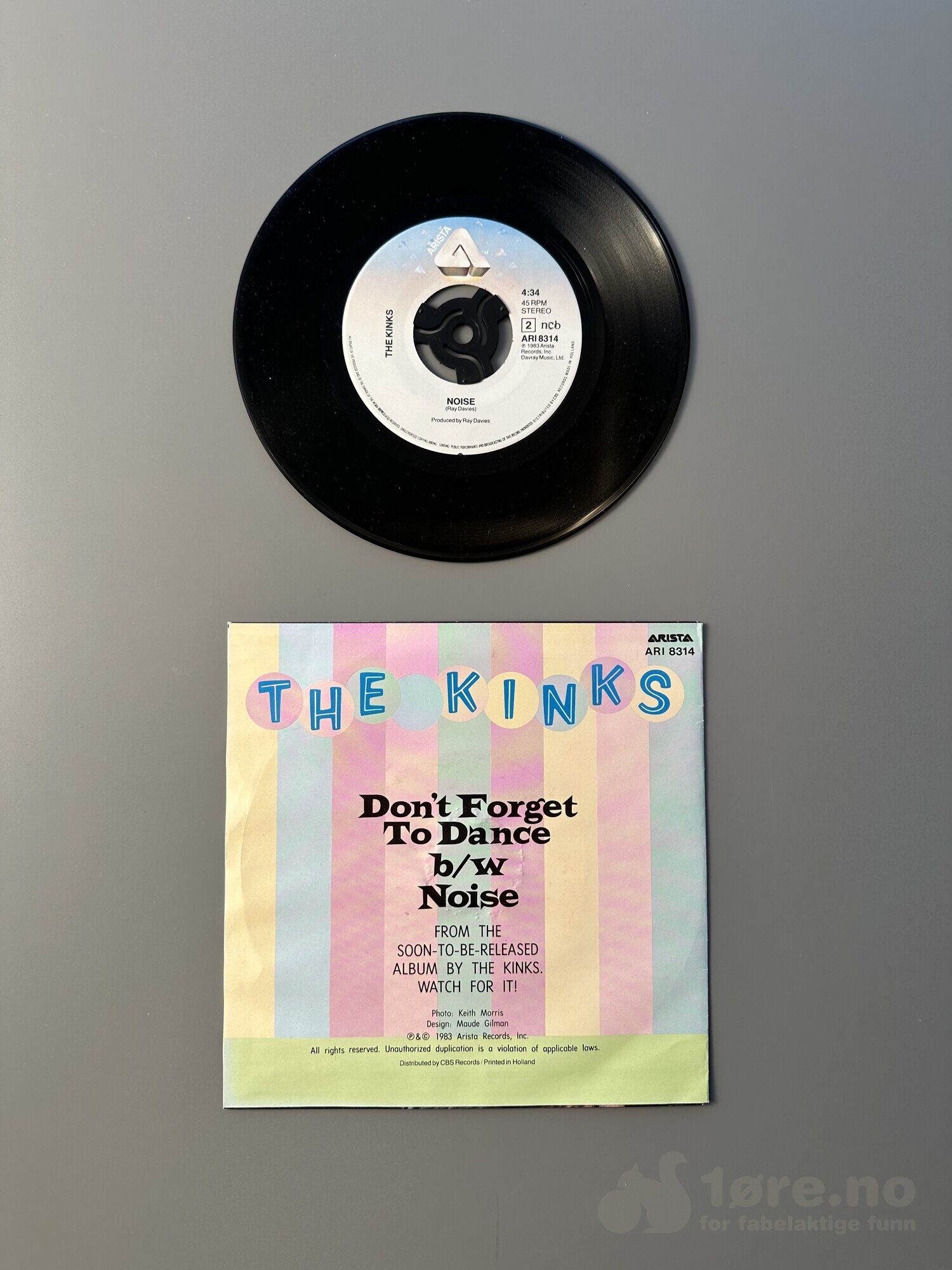 Singel – The Kinks – Don’t forget to dance, bilde 3