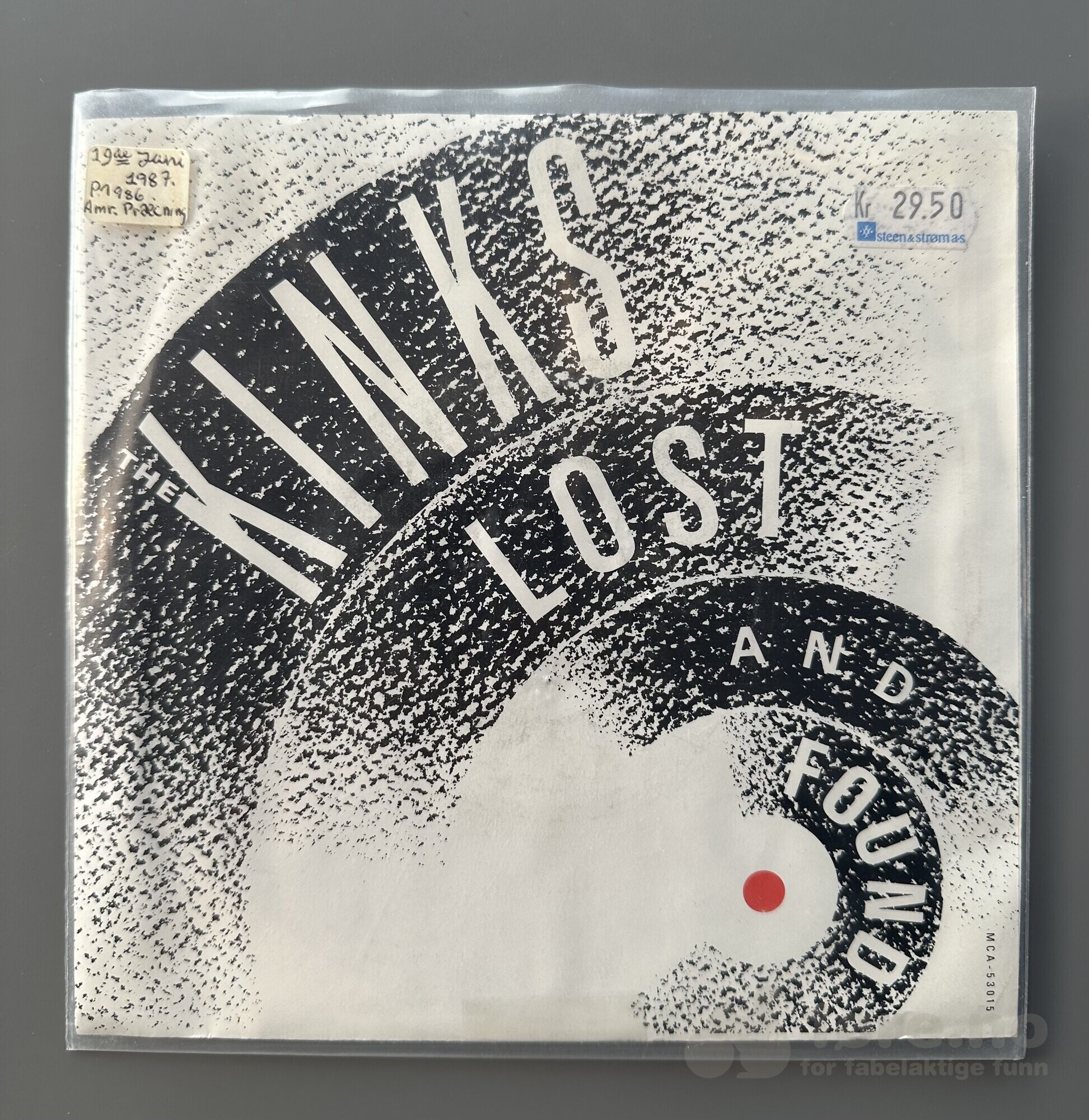 Singel - The Kinks - Lost and Found