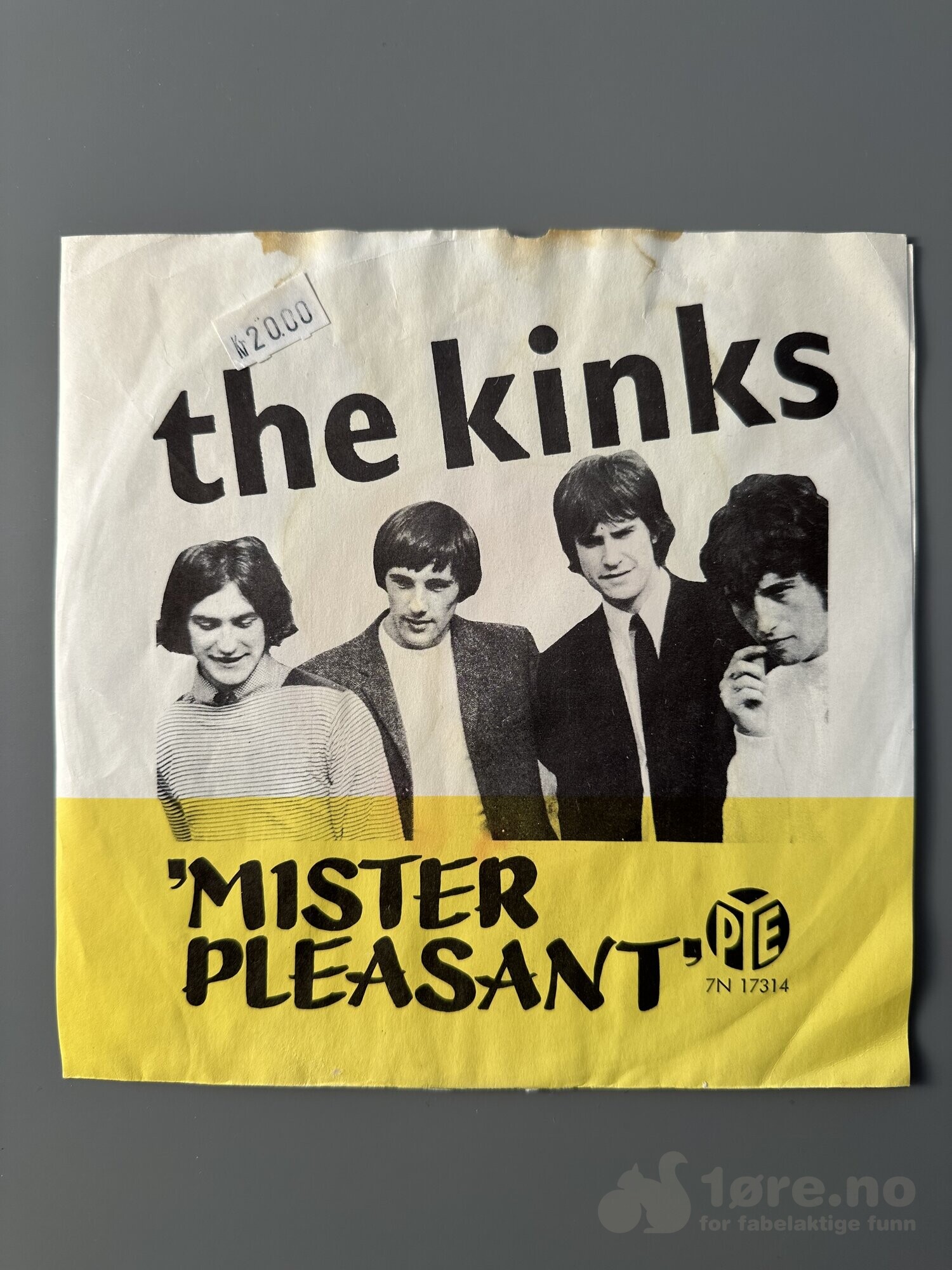 Singel - The Kinks - ‘Mister Pleasant’