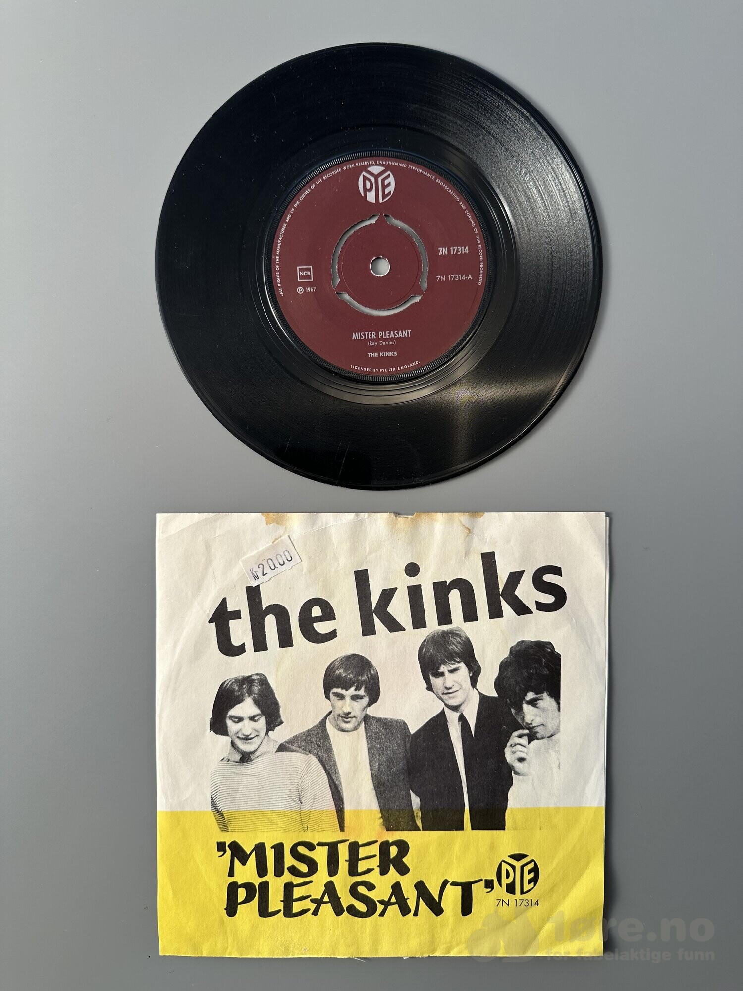 Singel - The Kinks - ‘Mister Pleasant’, bilde 2