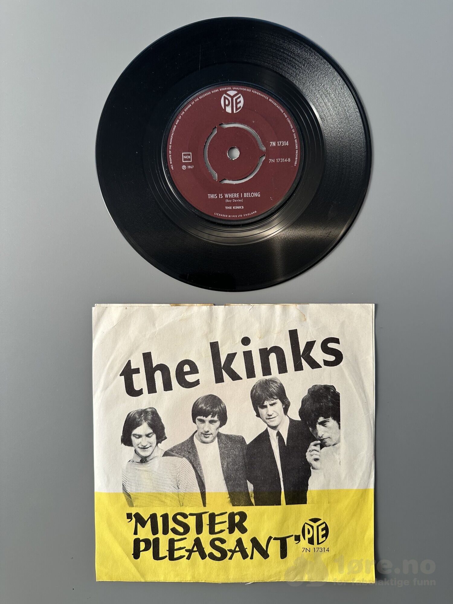 Singel - The Kinks - ‘Mister Pleasant’, bilde 3