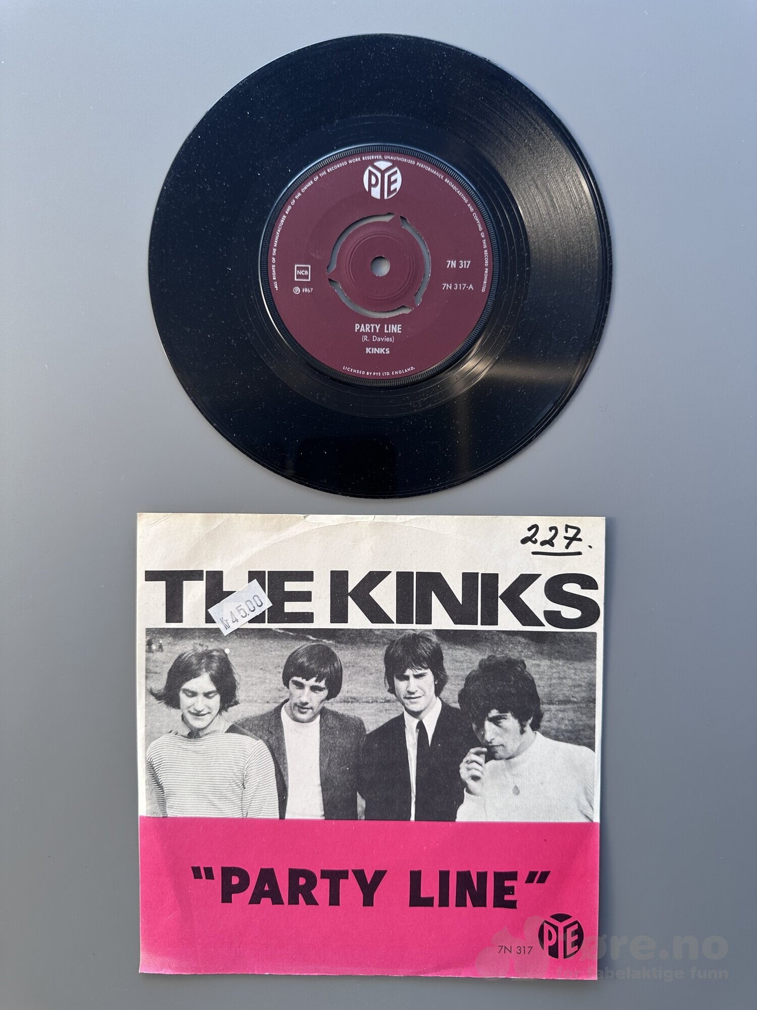 Singel - The Kinks - Party line, bilde 2