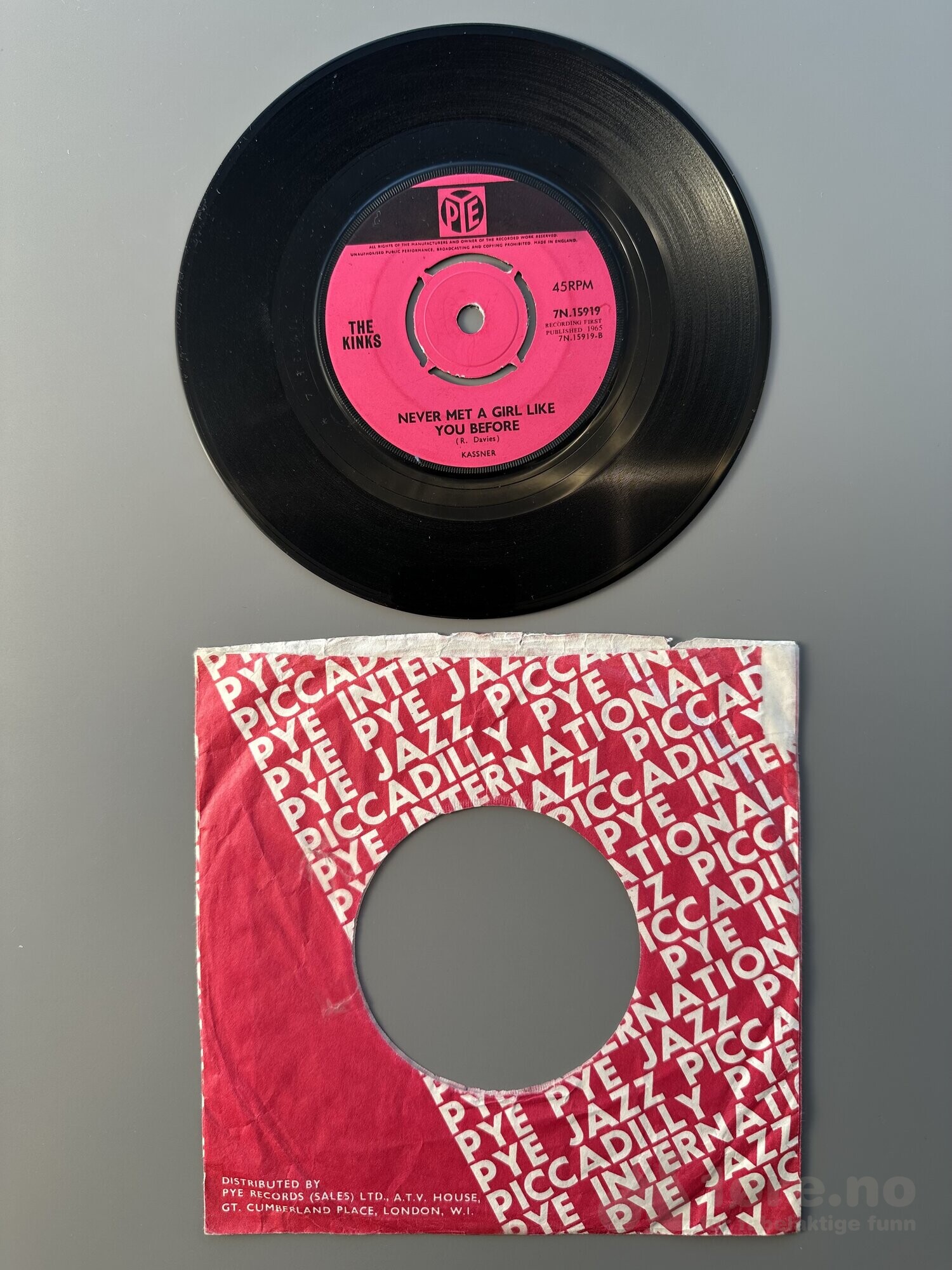 Singel - The Kinks - See My Friend, bilde 3