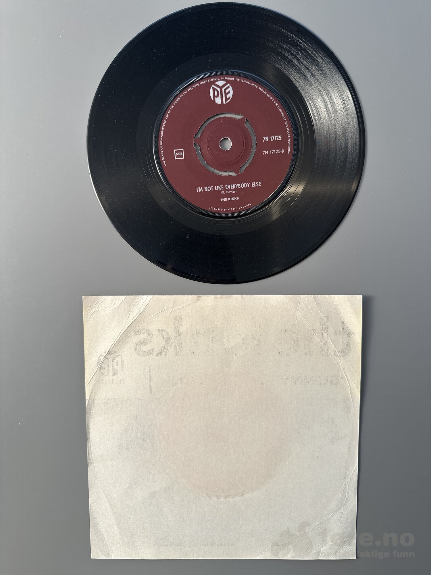 Singel - The Kinks - Sunny Afternoon, bilde 3