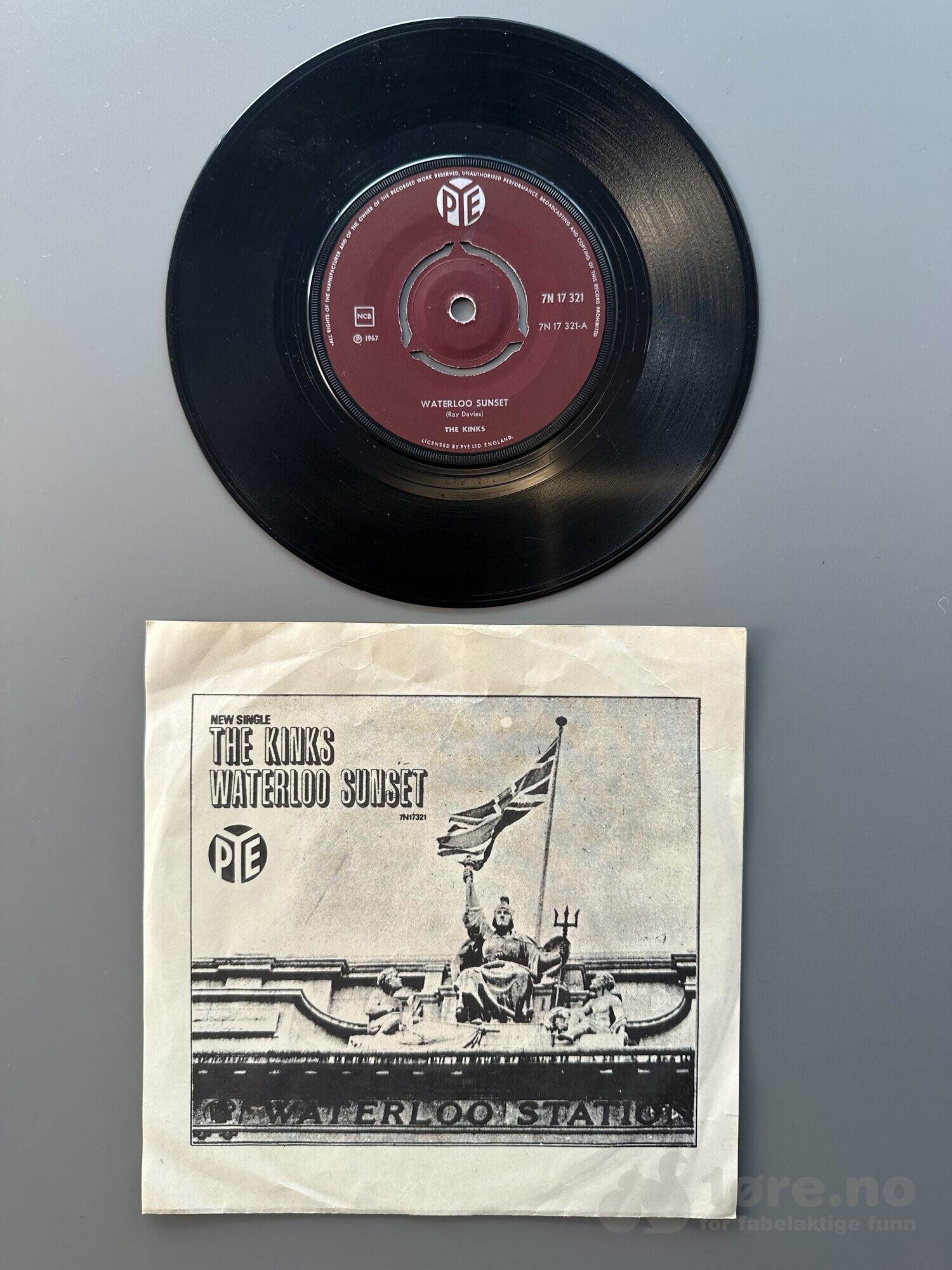Singel - The Kinks - Waterloo Sunset, bilde 2